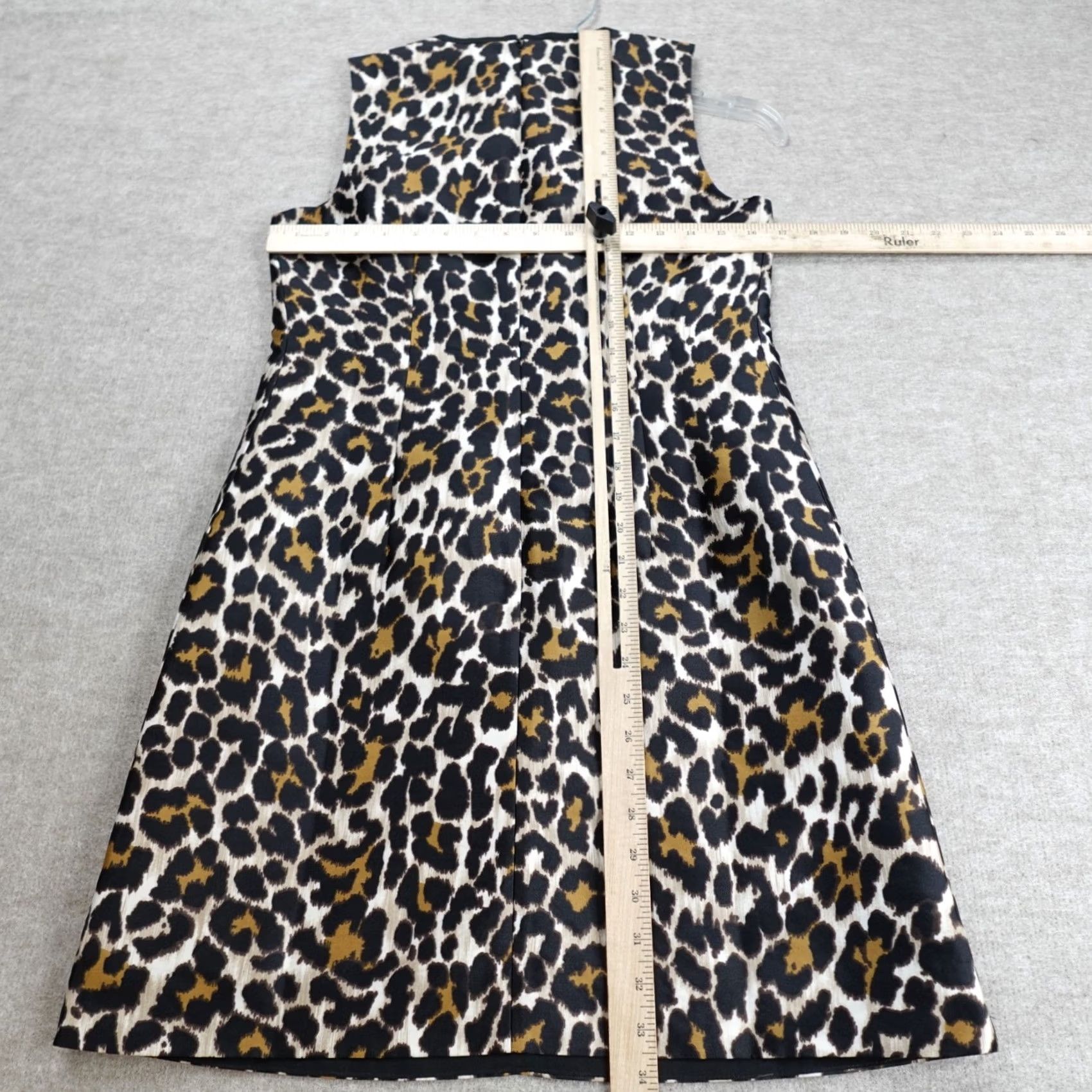 J.Crew J.CREW Black Cheetah Print Shift Dress Womens Size 2 Sleeveless Casual Party Wedding Size XS / US 0-2 / IT 36-38 - 6 Thumbnail