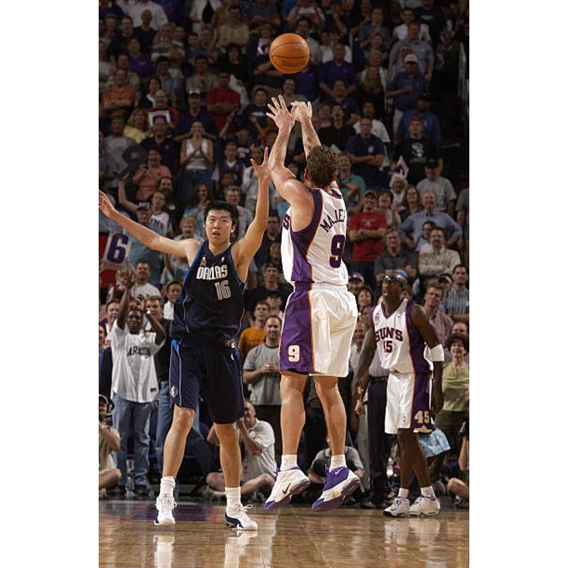 Champion × NBA MAJERLE 9 Phoenix Suns 2001 CHAMPION jersey 44 white NBA vtg Size US XL / EU 56 / 4 - 7 Thumbnail