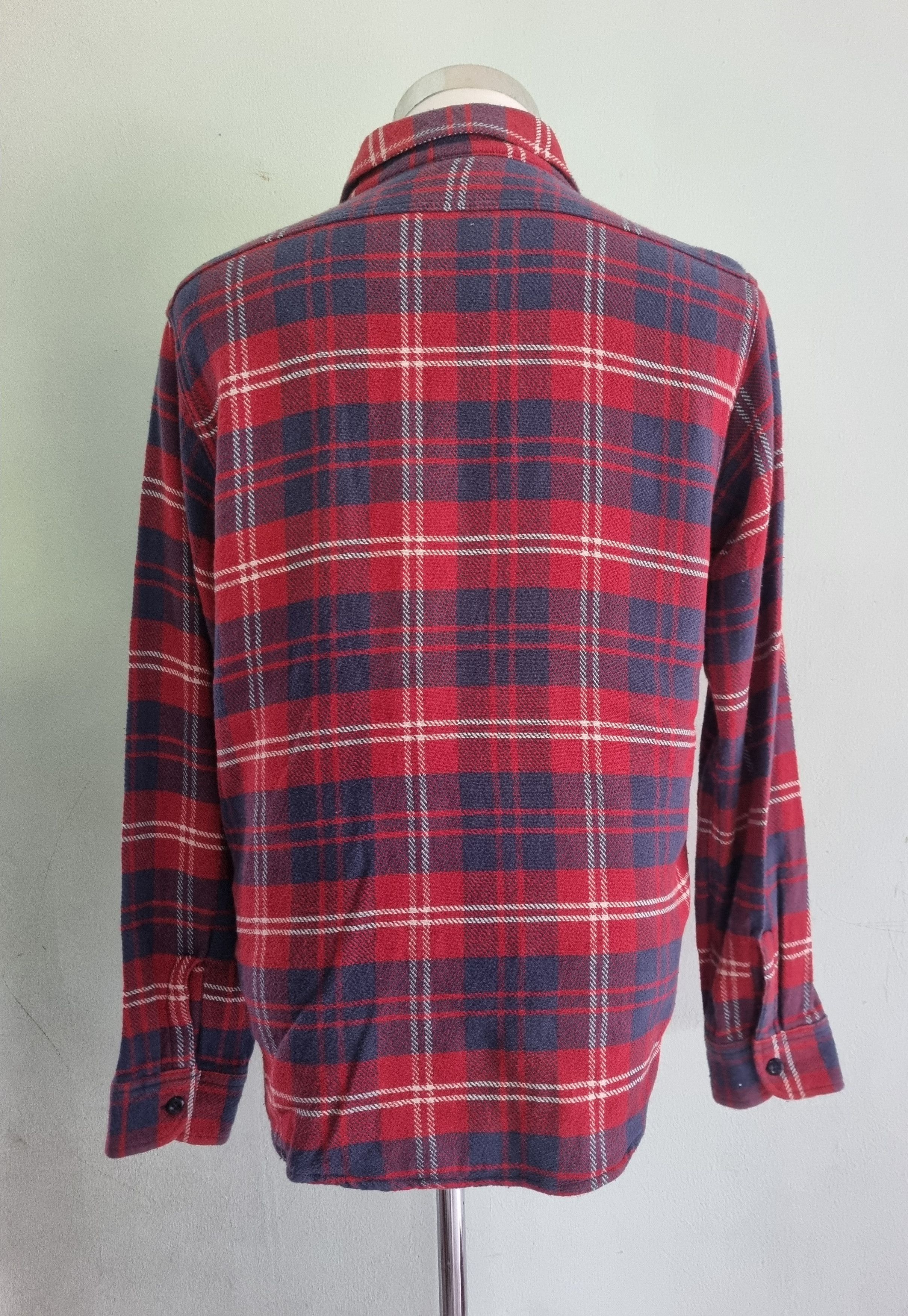 Sugar Cane Sugar Cane Flanel Shirt Button Up Size US L / EU 52-54 / 3 - 2 Thumbnail