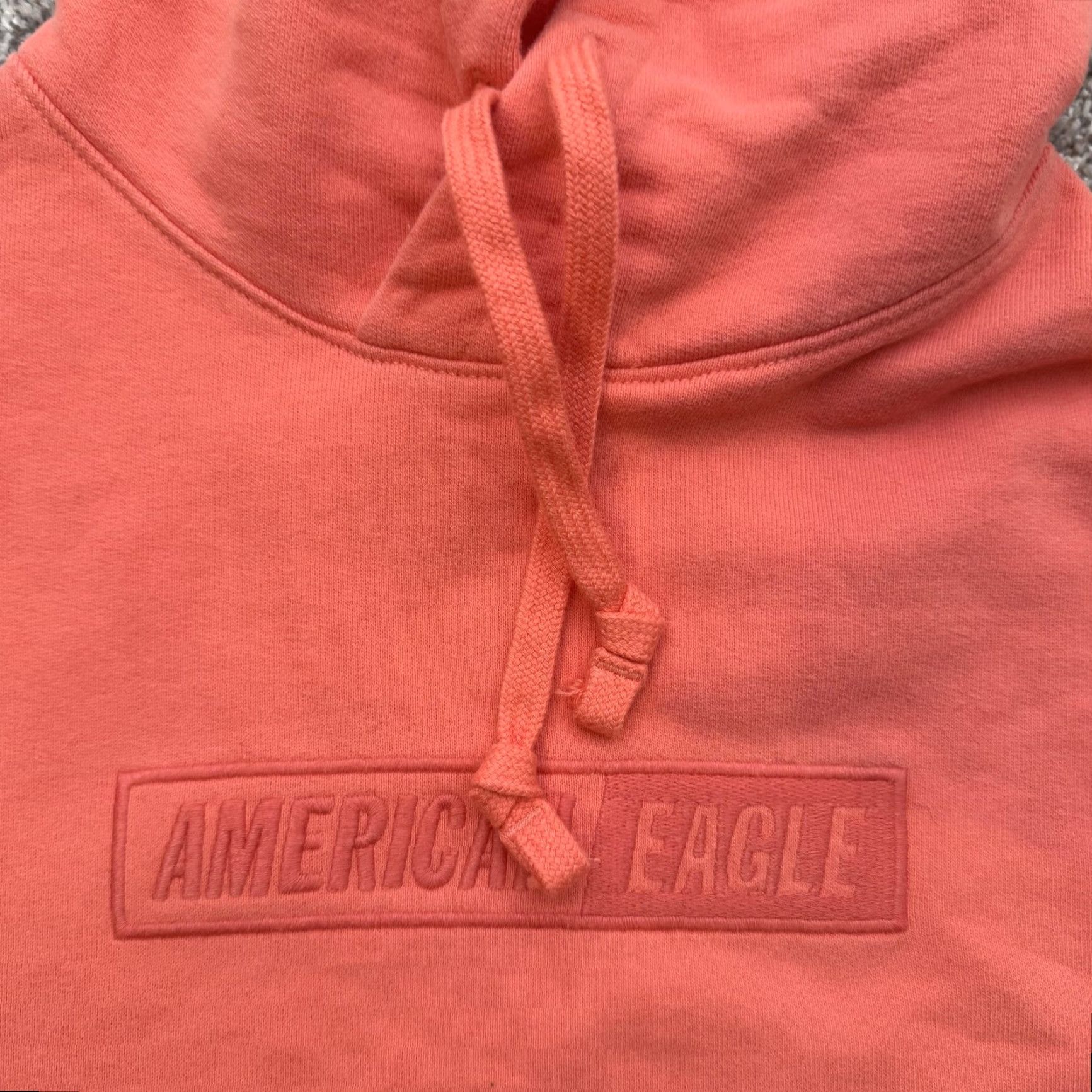 Vintage VINTAGE American Eagle Hoodie Shirt Mens Small Pink Kangaroo Pocket Pullover 95% Cotton 5% Polyester Size US S / EU 44-46 / 1 - 2 Thumbnail