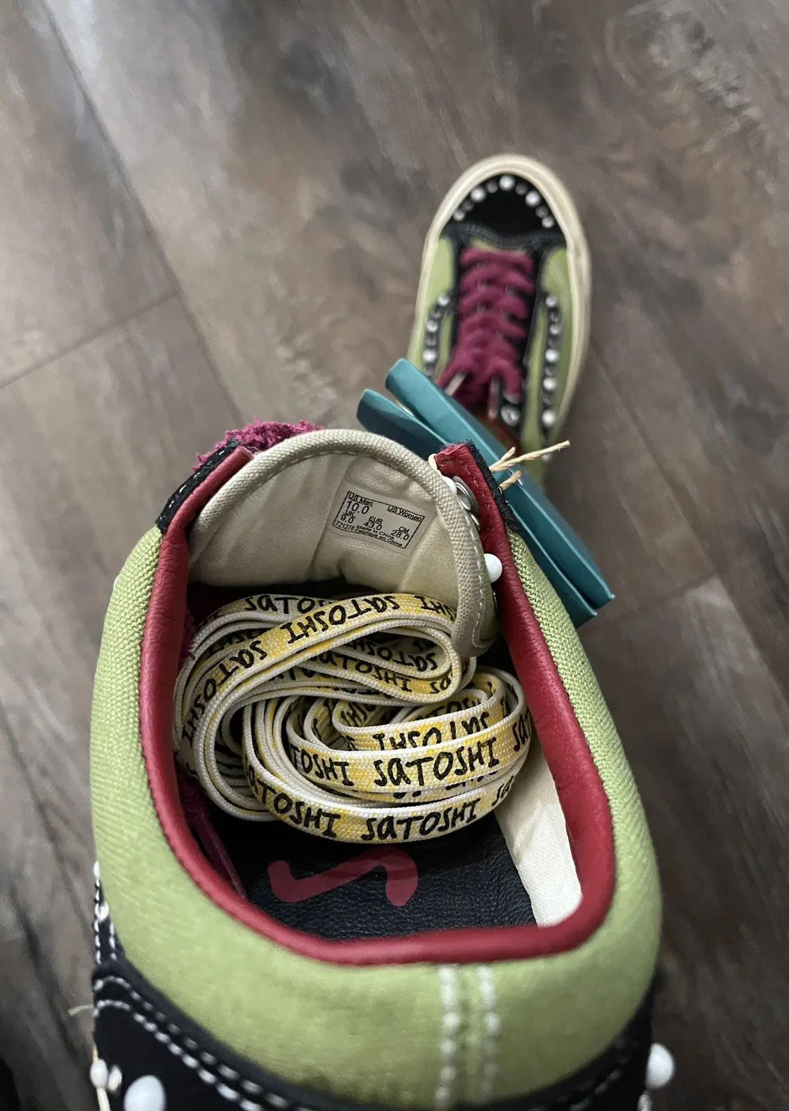 Satoshi Nakamoto SATOSHI NAKAMOTO VANS Size US 10 / EU 43 - 5 Thumbnail