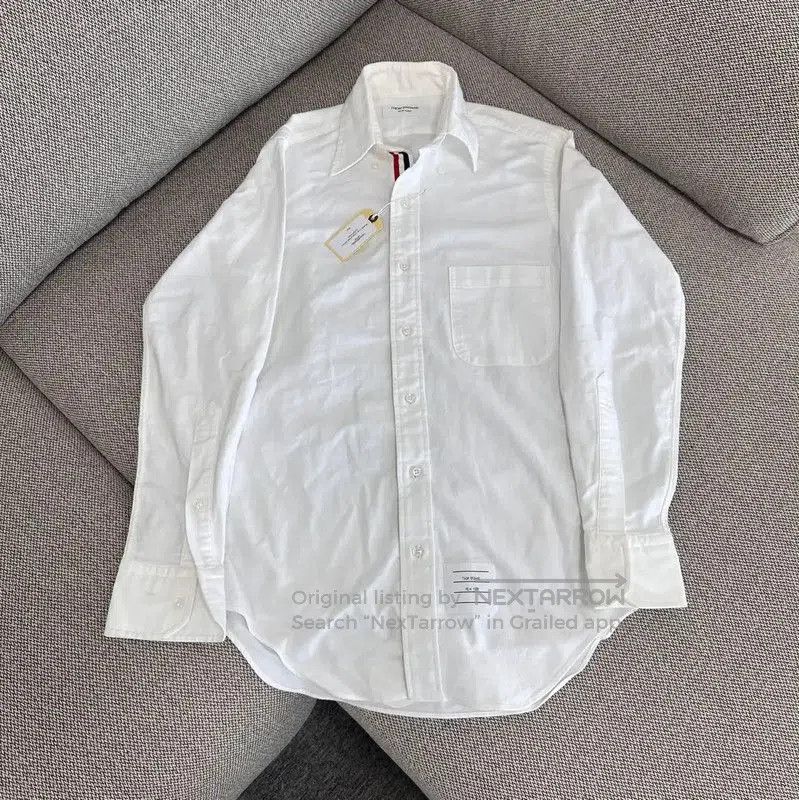Thom Browne Thom Browne White Cotton Women's Shirt . Size S / US 4 / IT 40 - 1 Thumbnail