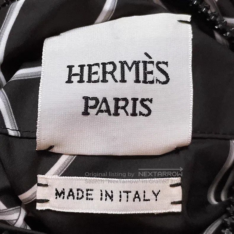 Hermes Hermes Double-sided wear, puff down vest, black and white Size XS / US 0-2 / IT 36-38 - 7 Thumbnail