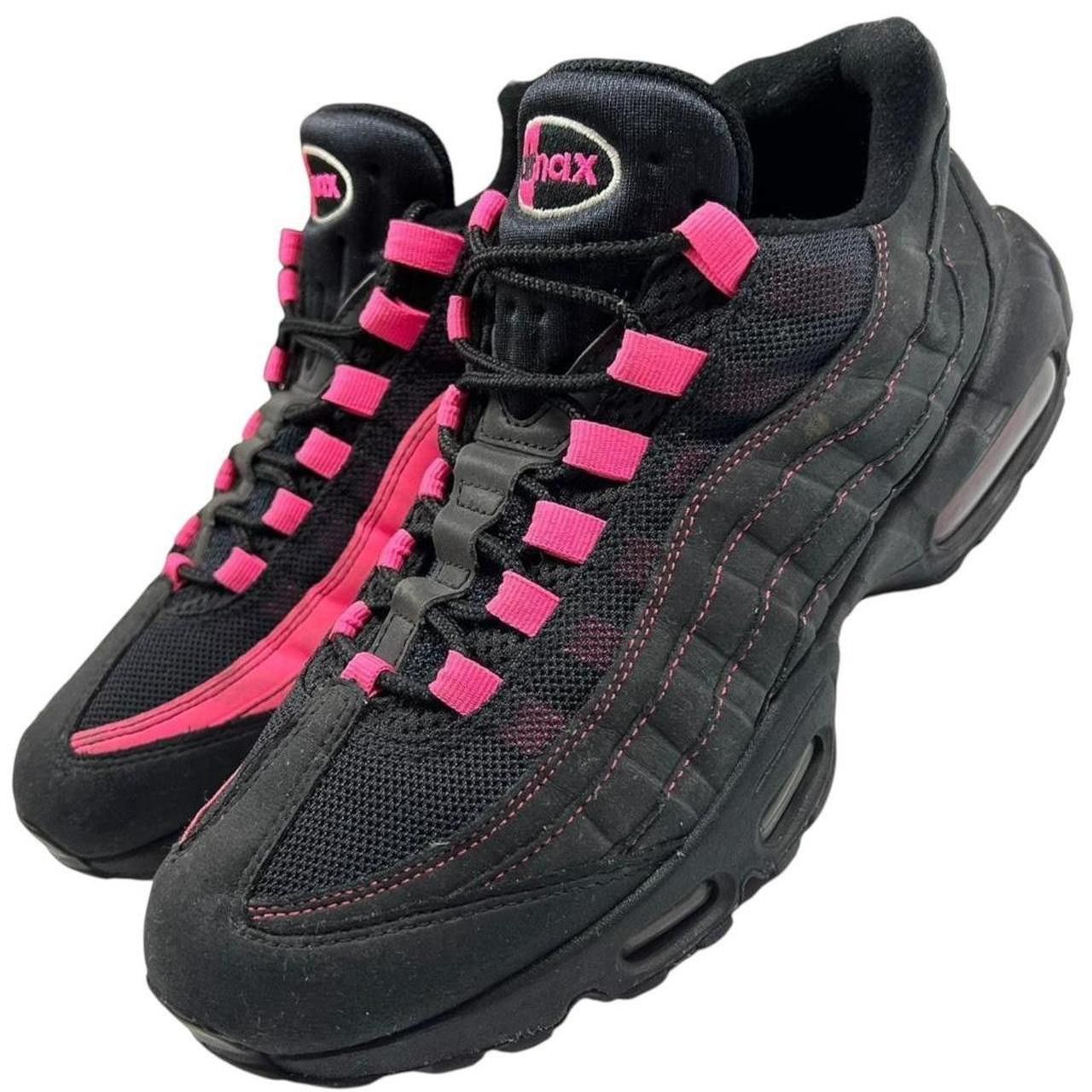 Nike Nike Air Max 95 Black Pink Blast - Size US 9.5 / EU 43 Size US 9.5 / EU 42-43 - 2 Thumbnail