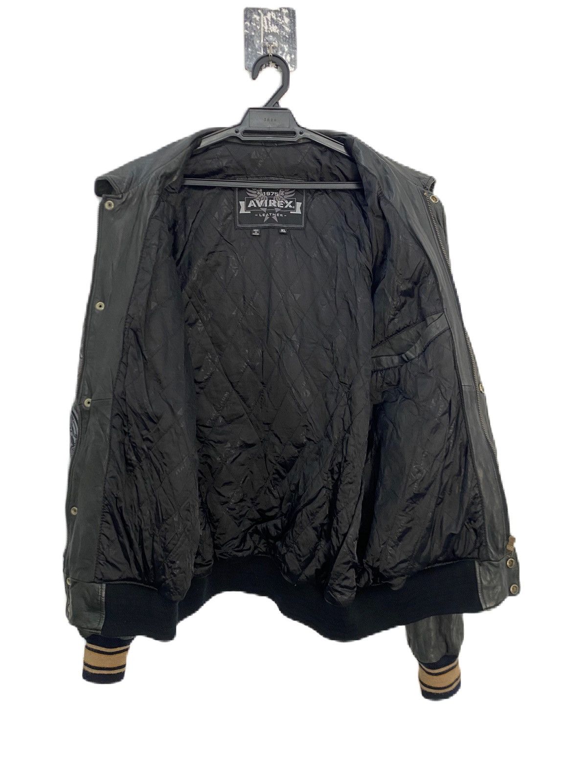 Avirex AVIREX LEATHER RIM & RAIDERS 75 JACKET PHAT FARM INNER Size US L / EU 52-54 / 3 - 5 Thumbnail