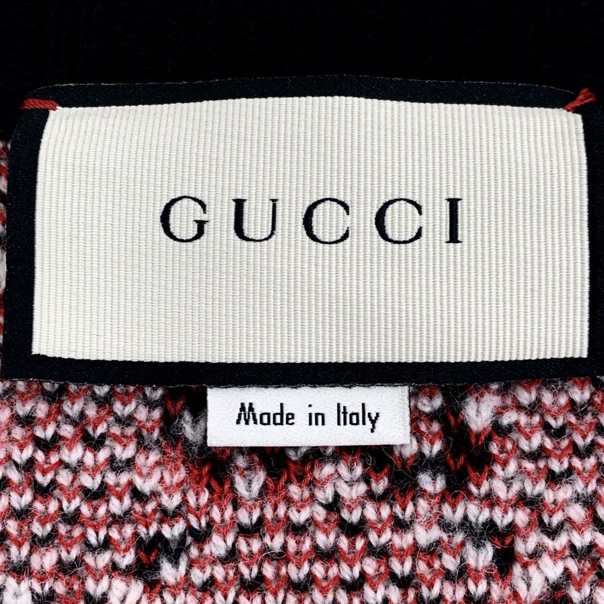 Gucci Gucci Colorblocked Logo Cotton V-Neck Sweater Size XS / US 0-2 / IT 36-38 - 5 Thumbnail