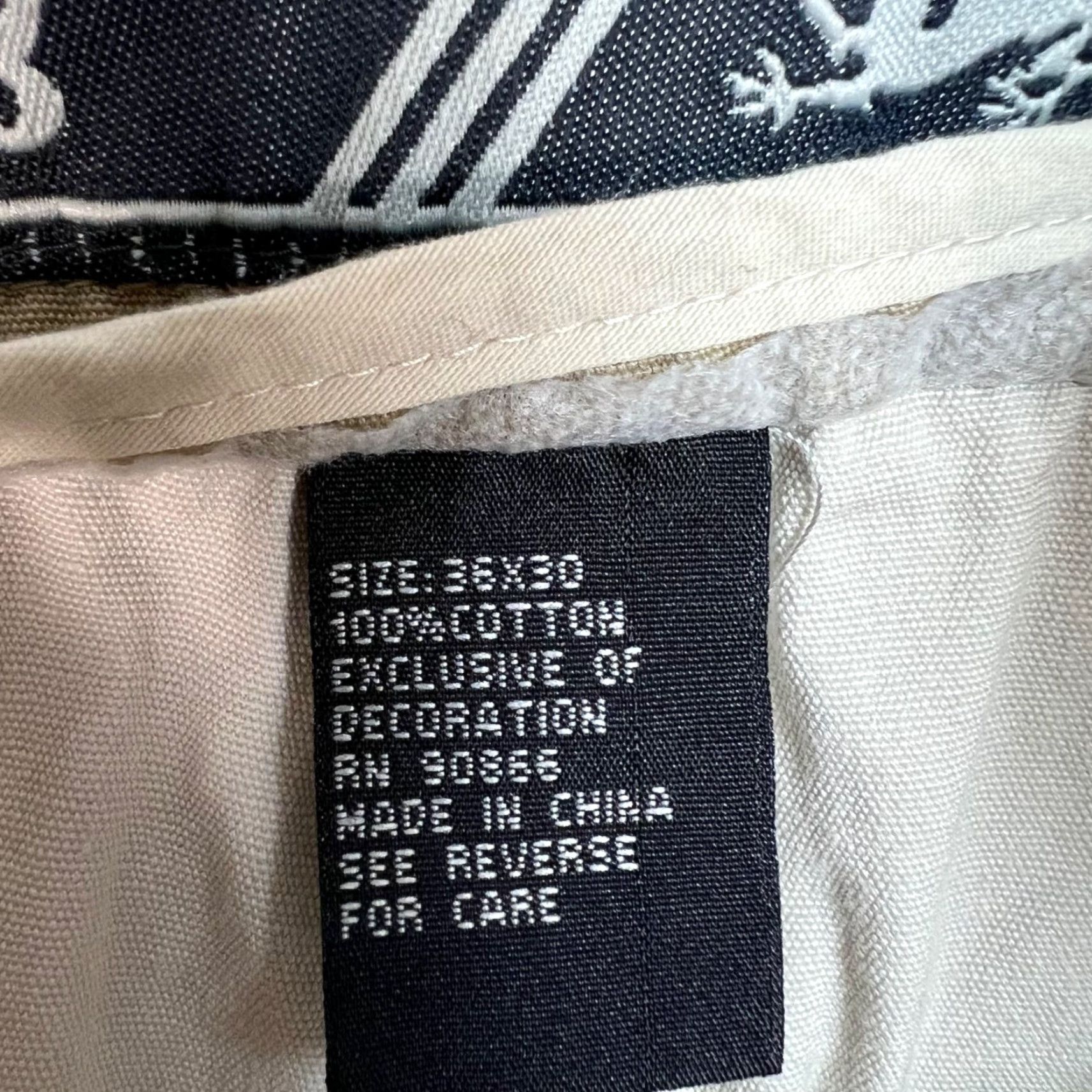 Vintage Wearfirst Mens Beige Cargo Pants 36x30 Straight Fit Y2K Baggy Skater Grunge Size US 36 / EU 52 - 4 Thumbnail