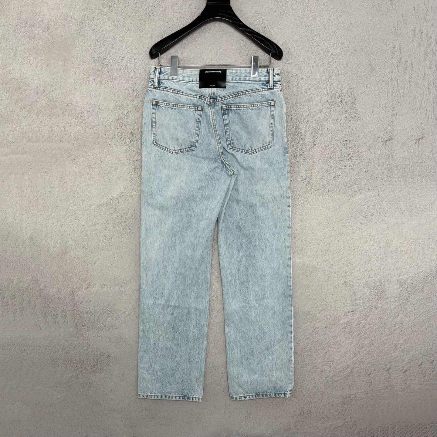 Alexander Wang Alexander Wang Water-drop letter logo decorated low-waist Size 27" / US 4 / IT 40 - 2 Thumbnail