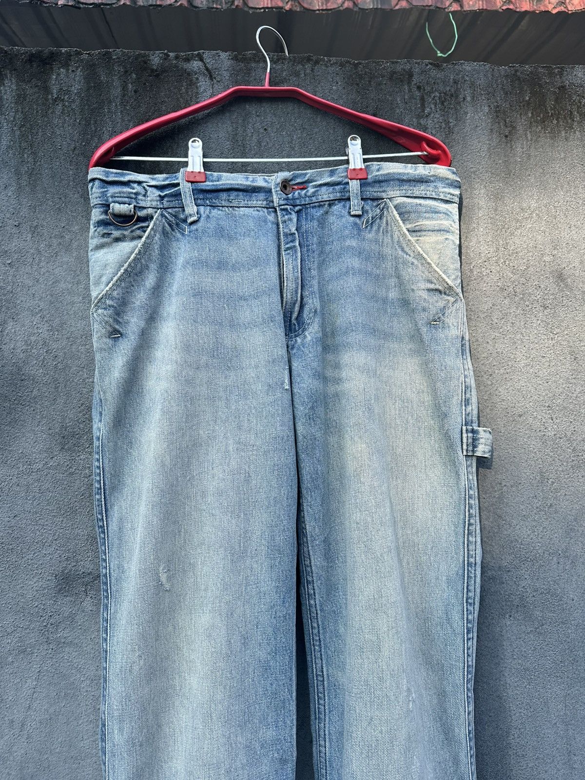 Vintage 👹Vintage GAP Baggy Straight Cut Jeans Size US 30 / EU 46 - 6 Thumbnail