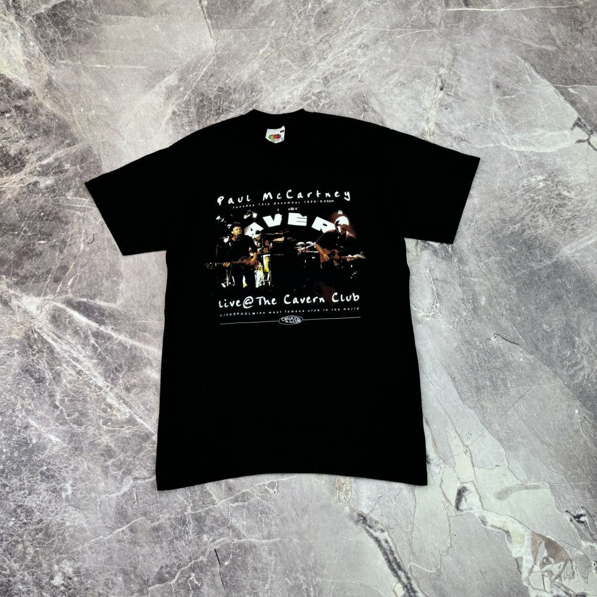 Band Tees × Vintage Vintage Paul McCartney T shirt 1999 The Cavern Club Live Size US S / EU 44-46 / 1 - 1 Thumbnail