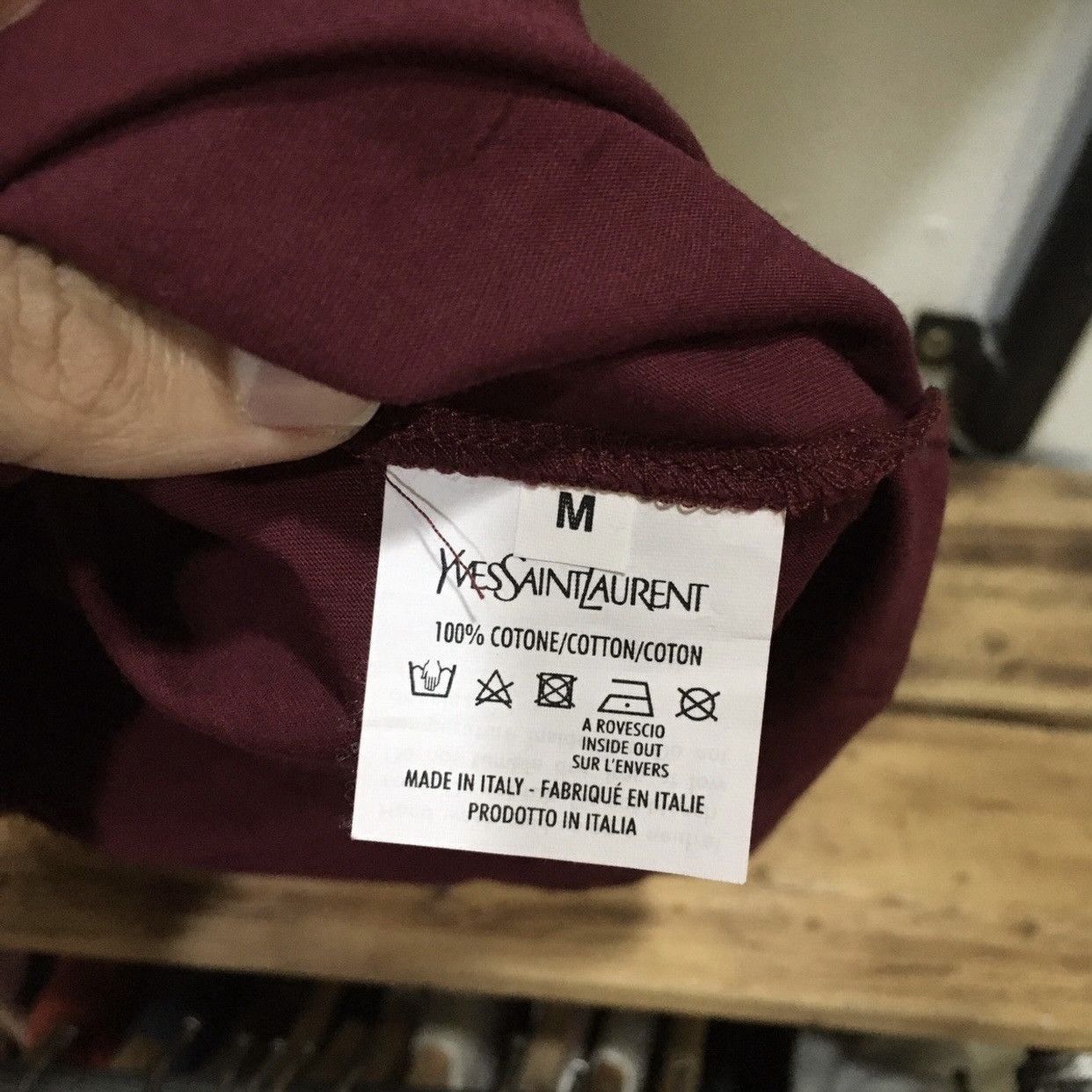Yves Saint Laurent Yves Saint Laurent Glasses Design T-Shirts Size US M / EU 48-50 / 2 - 5 Thumbnail