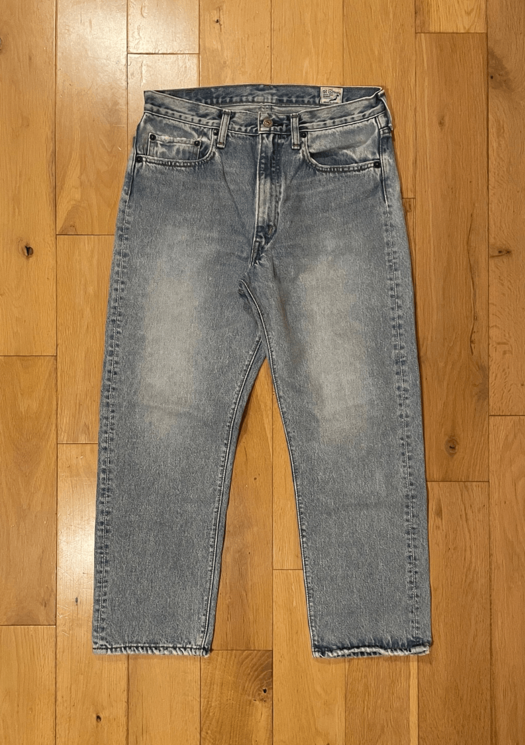 Orslow orSlow 105WZ 90's Denim Sky Blue Wash Size 2 Size 32" / US 10 / IT 46 - 1 Thumbnail