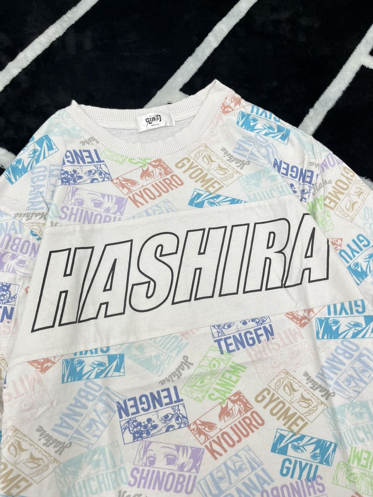 Anime Demon Slayer Hashira AOP Oversize Anime Akira Vintage Size US L / EU 52-54 / 3 - 5 Thumbnail