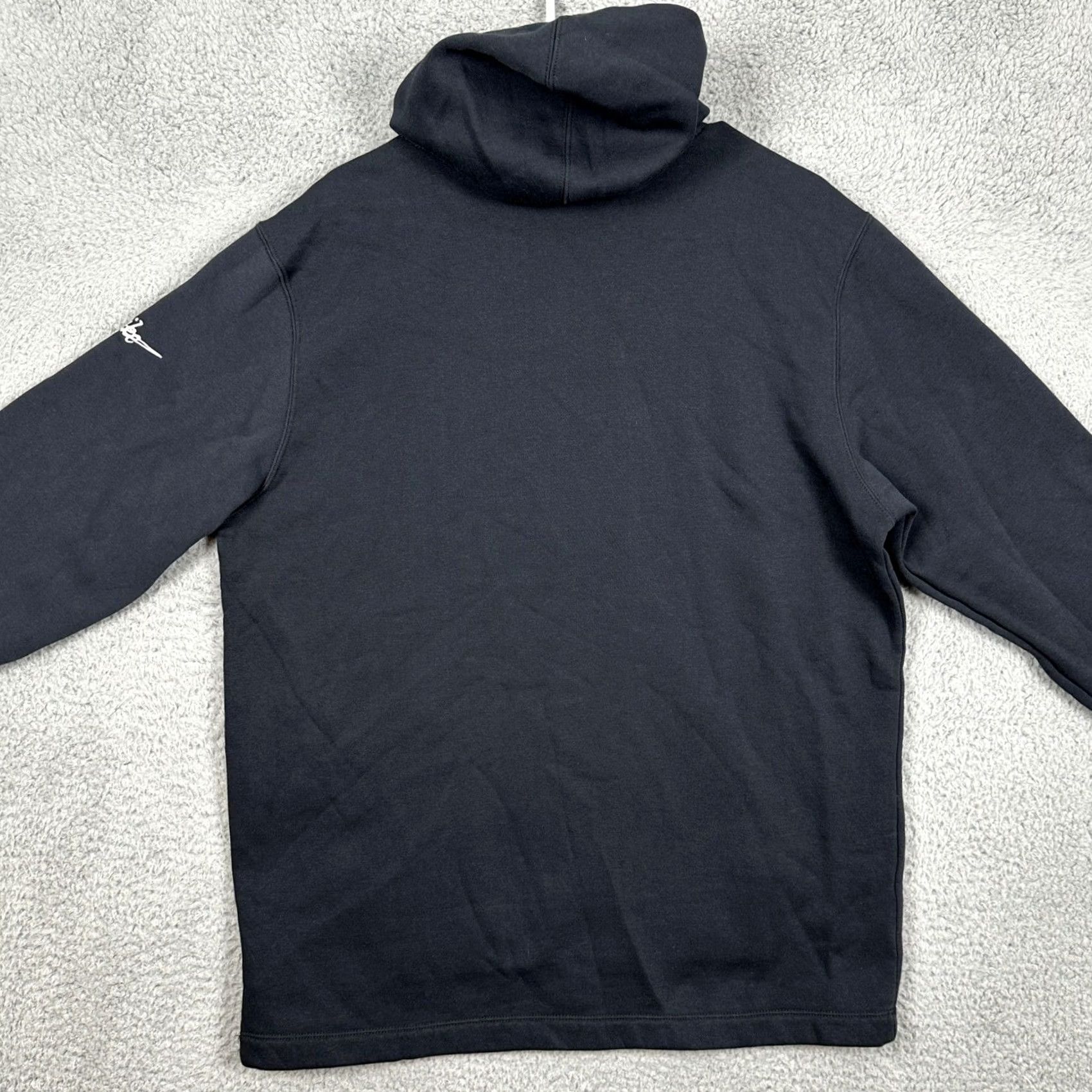 Nike VINTAGE NFL New Orleans Saints Mens Medium Sweatshirt Hoodie Black Nike EUC Size US M / EU 48-50 / 2 - 2 Thumbnail