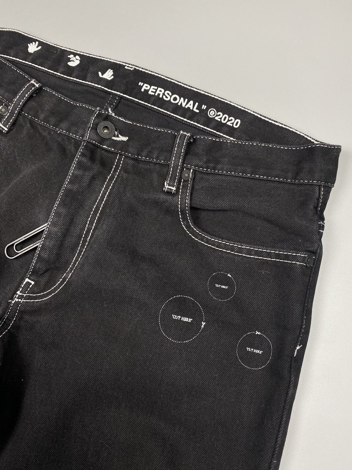 Off-White Off White Denim jeans Virgil Abloh size 34 Size US 34 / EU 50 - 4 Thumbnail