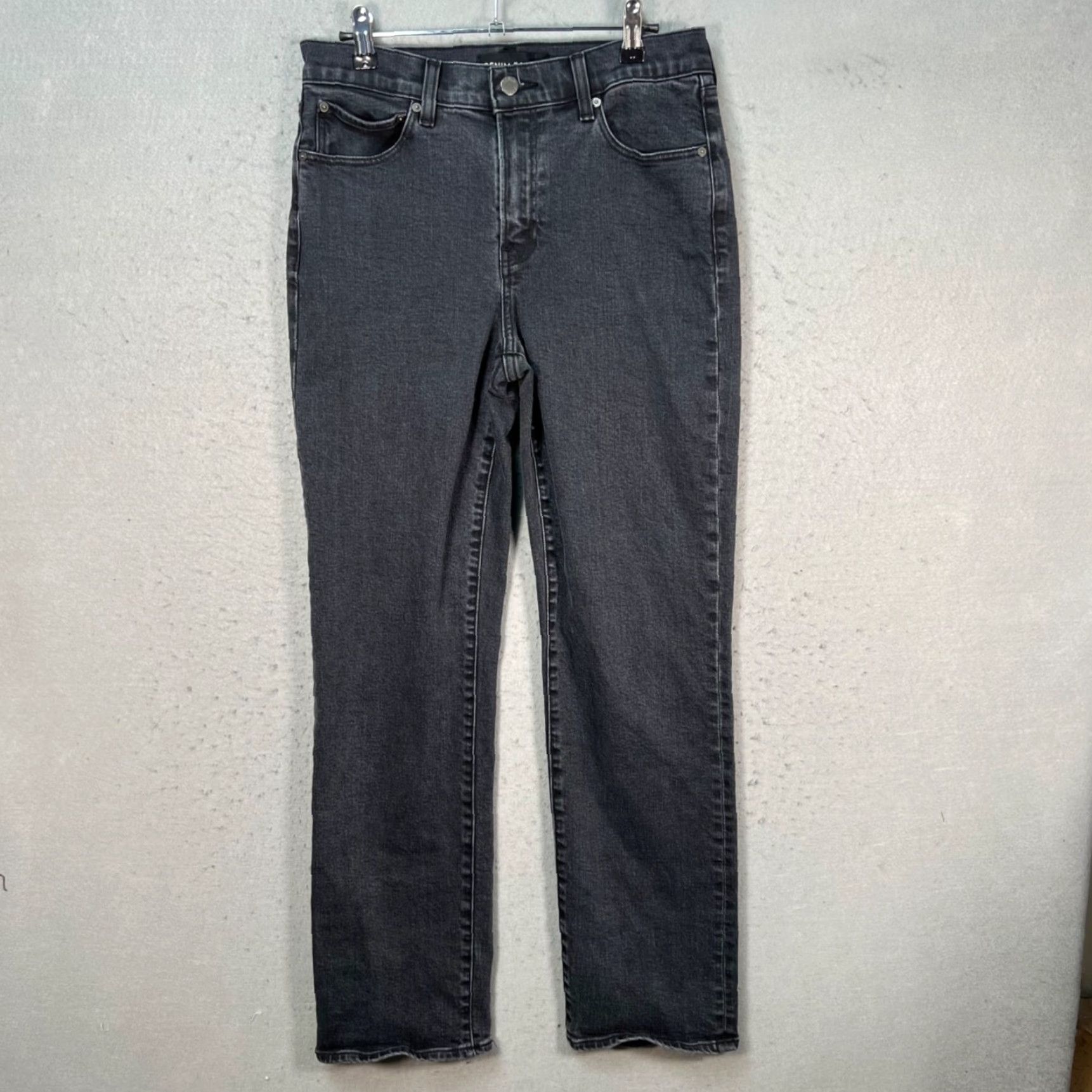 Denime Denim Forum Denim Jeans 90s Straight High Rise Womens Size 29 Blue 5-Pocket Cotton Elastane Denim Forum Vintage No Size 29" - 2 Thumbnail