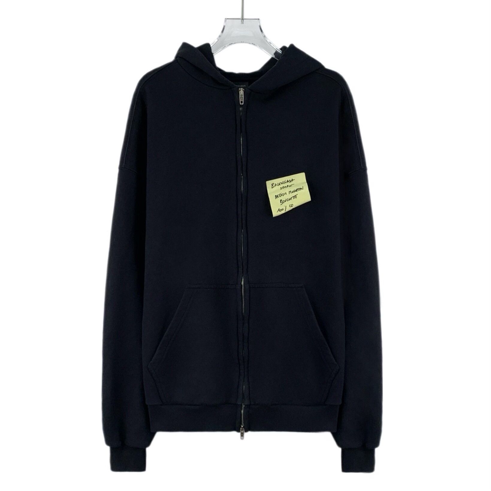 Balenciaga Balenciaga Black Hoodie XS Women Size XS / US 0-2 / IT 36-38 - 1 Thumbnail