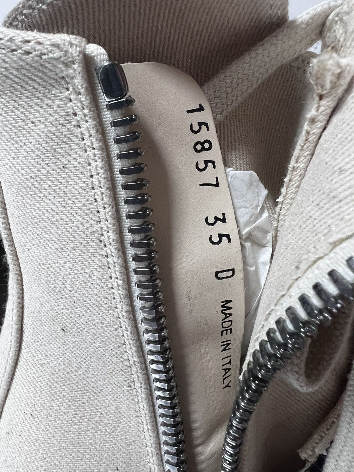Rick Owens Drkshdw Rick owens drkshdw patch ramones high top sneakers sz35 Size US 5 / IT 35 - 9 Thumbnail