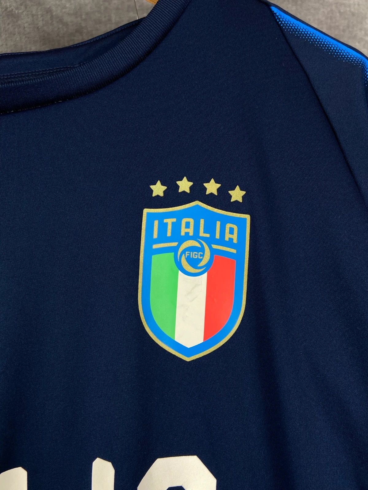 Puma Puma x Italia navy football jersey XL Size US XL / EU 56 / 4 - 2 Thumbnail