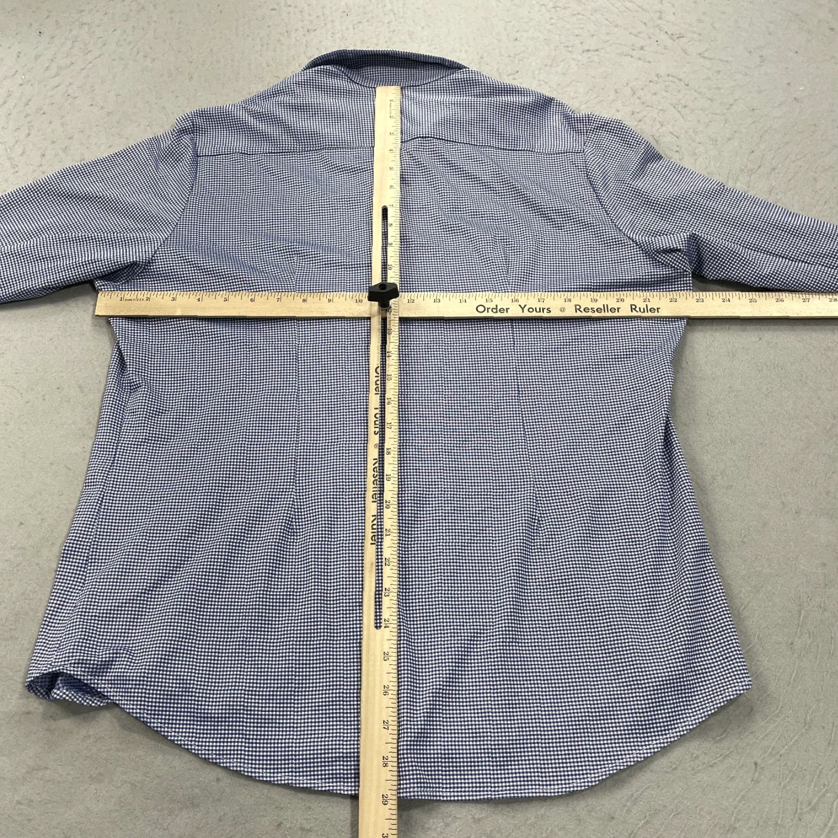 Mizzen+Main Mizzen+Main Shirt Mens M Blue Check Leeward Stretch Button-Up Casual, Business Vintage No (adjust not allowed to add new info) Size US M / EU 48-50 / 2 - 6 Thumbnail