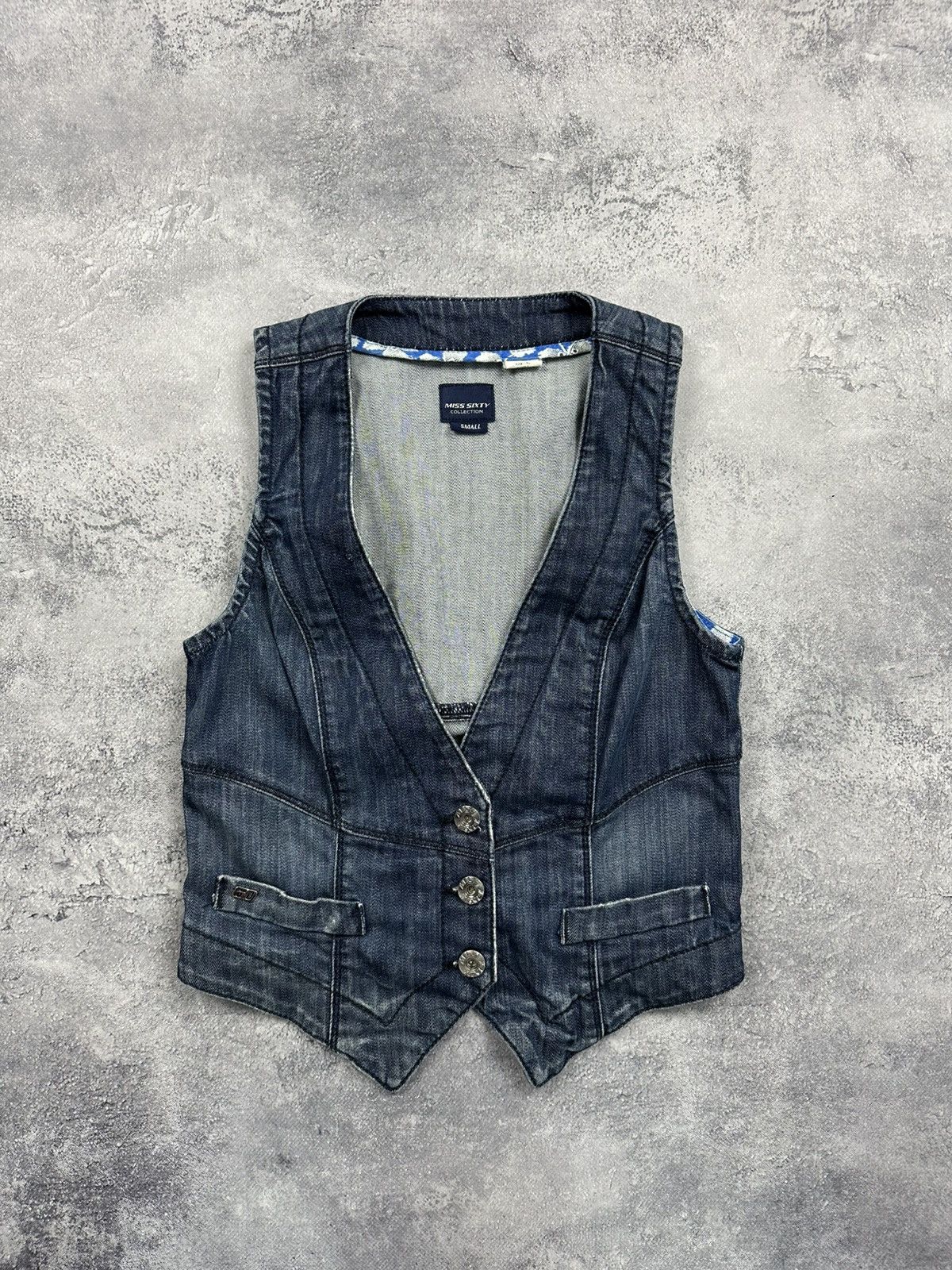 Miss Sixty Vintage Miss Sixty Y2K Vest Avant Garde Japanese Style M60 Size S / US 4 / IT 40 - 2 Thumbnail