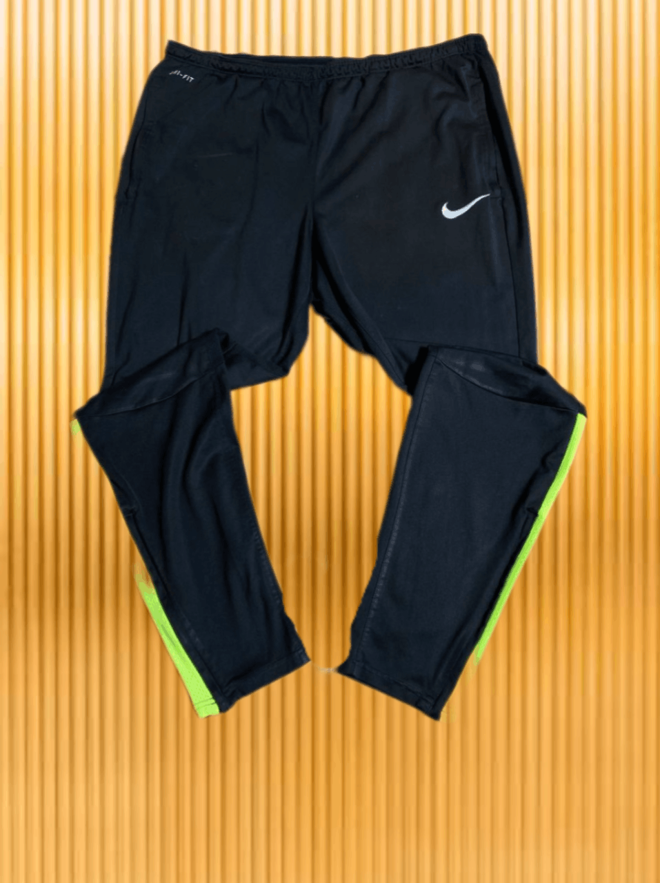 Nike × Vintage Vintage Nike Track Pants Drill Y2K style Swoosh Hype Size US 36 / EU 52 - 1 Thumbnail