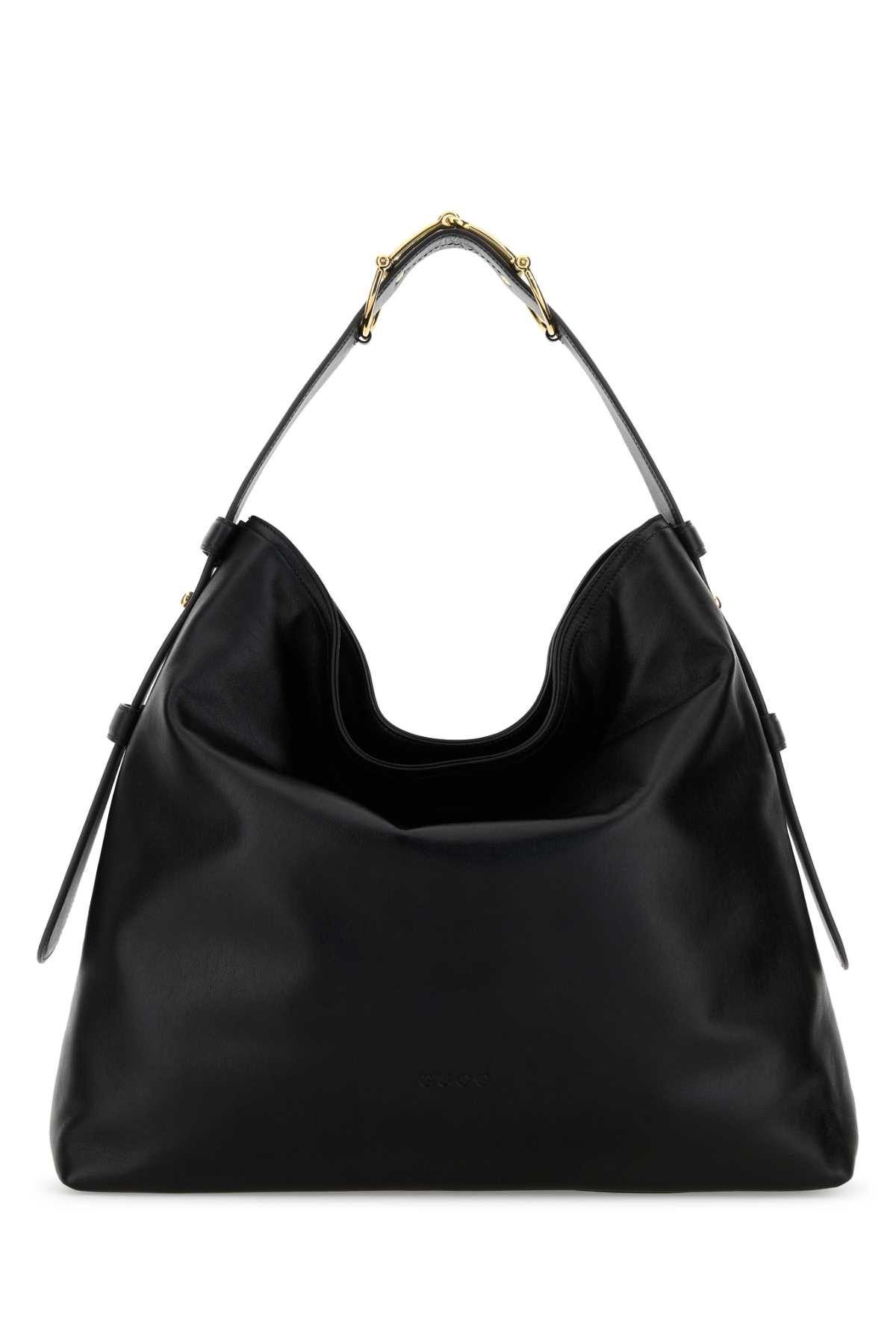 Gucci Black Leather Large Gucci Beatrix Shopping Ba Size ONE SIZE - 1 Thumbnail