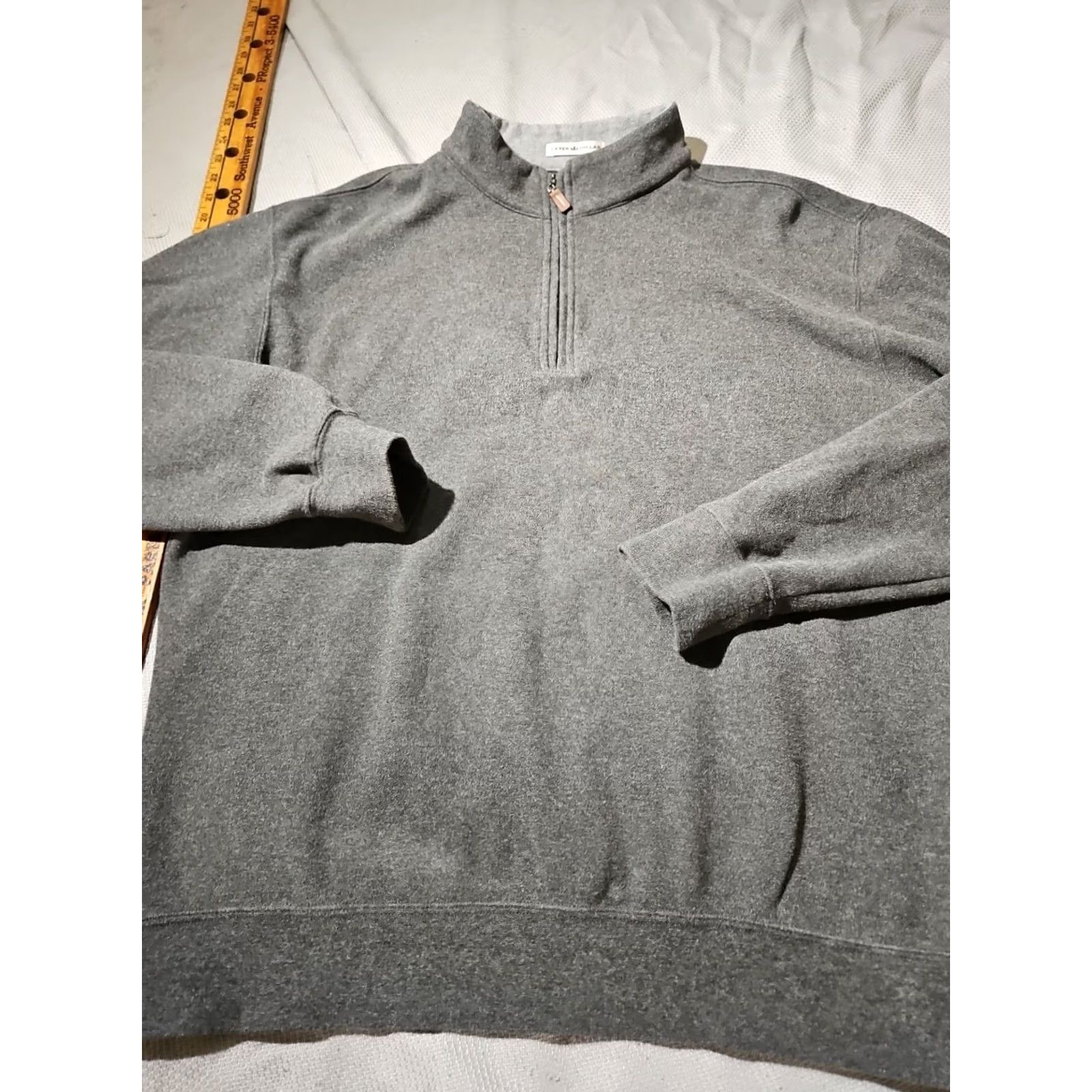 Peter Millar Peter Millar Sweater Mens M Gray Golf 1/4 Zip Pullover Casual Preppy Shirt? Size US M / EU 48-50 / 2 - 4 Thumbnail