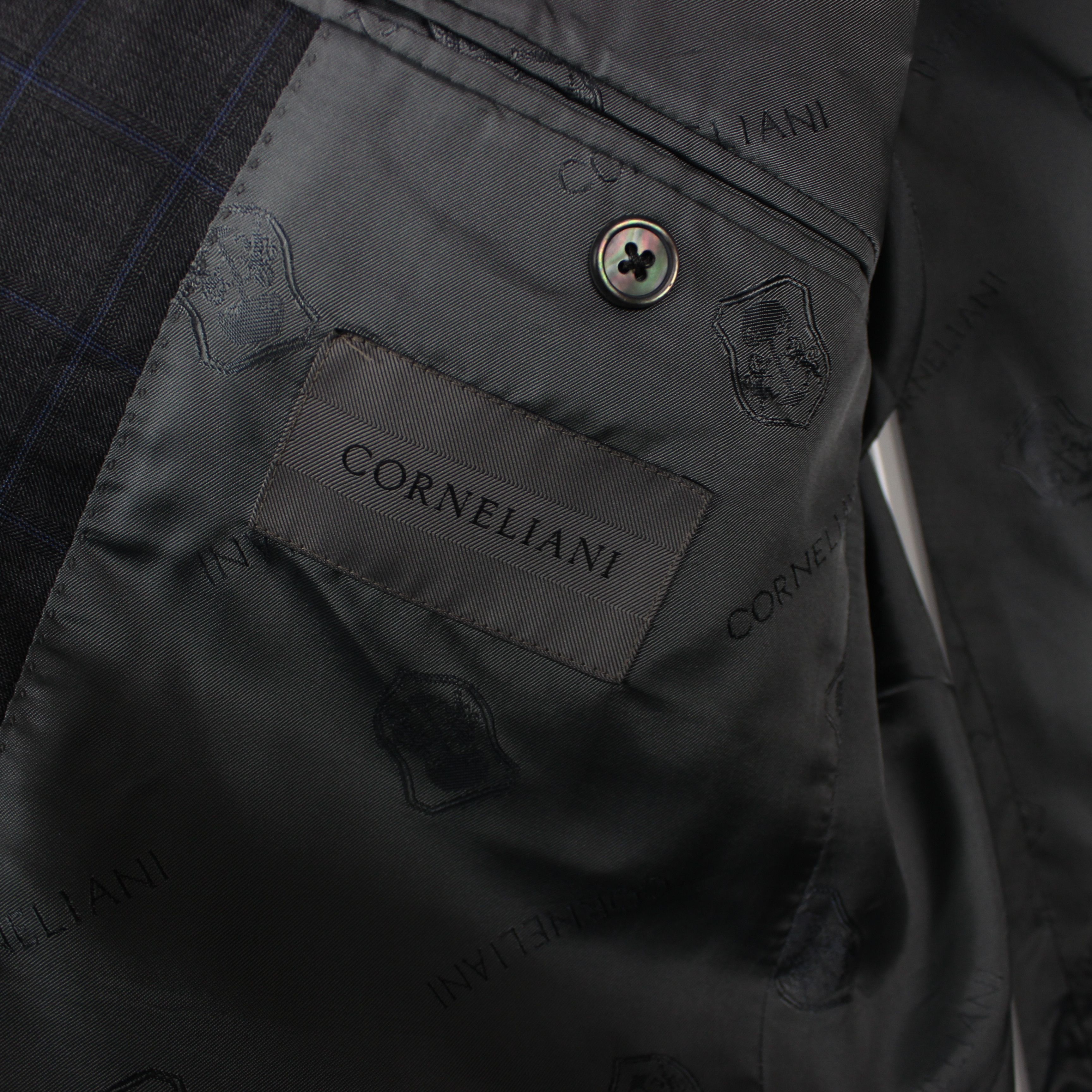 Corneliani Corneliani blazer men wool L XL gray Size 46R - 7 Thumbnail
