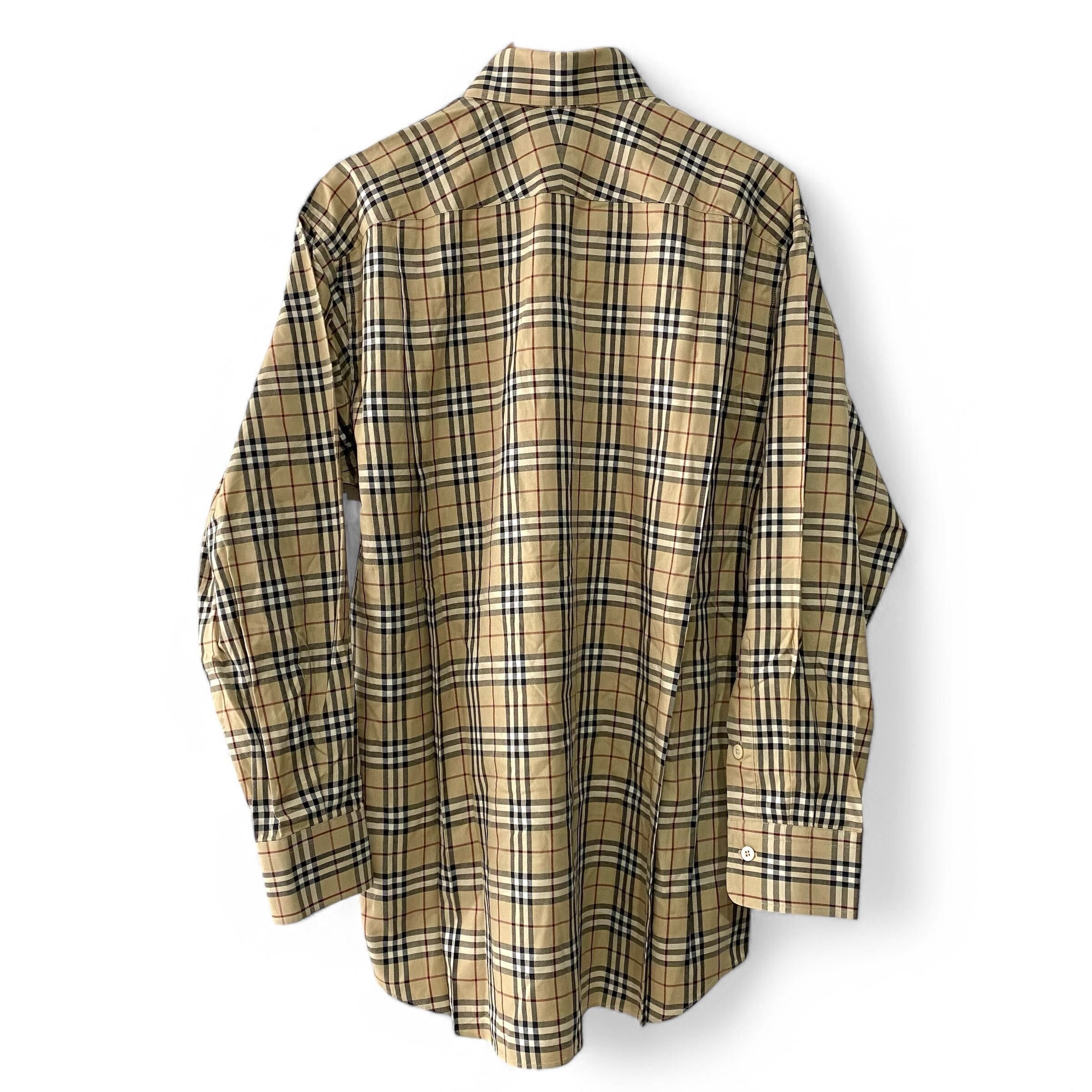 Burberry Burberry Long Sleeve Shirts Nova Check Plaid Size US S / EU 44-46 / 1 - 2 Thumbnail