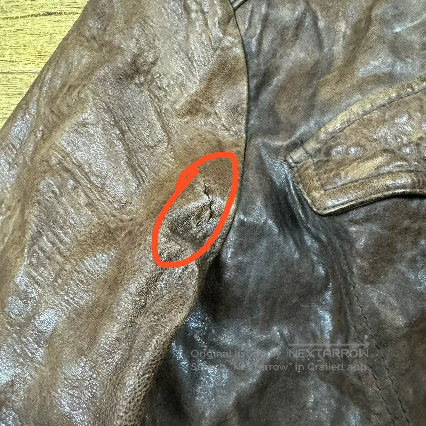 Polo Ralph Lauren Ralph Lauren Brown Leather Jacket. Size US L / EU 52-54 / 3 - 6 Thumbnail