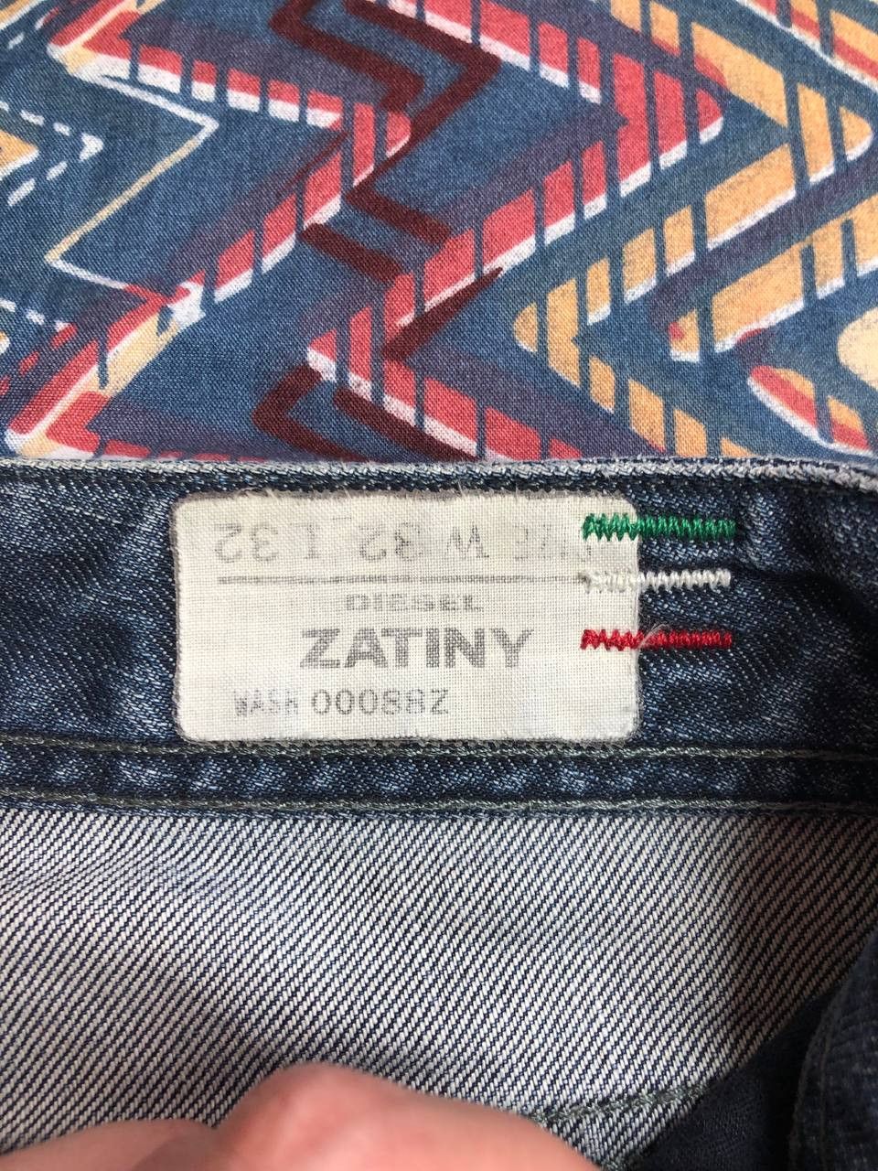 Japanese Brand Crazy Crash Dirty Baggy Faded Jean Japan Avant Garde Style Size US 32 / EU 48 - 16 Thumbnail