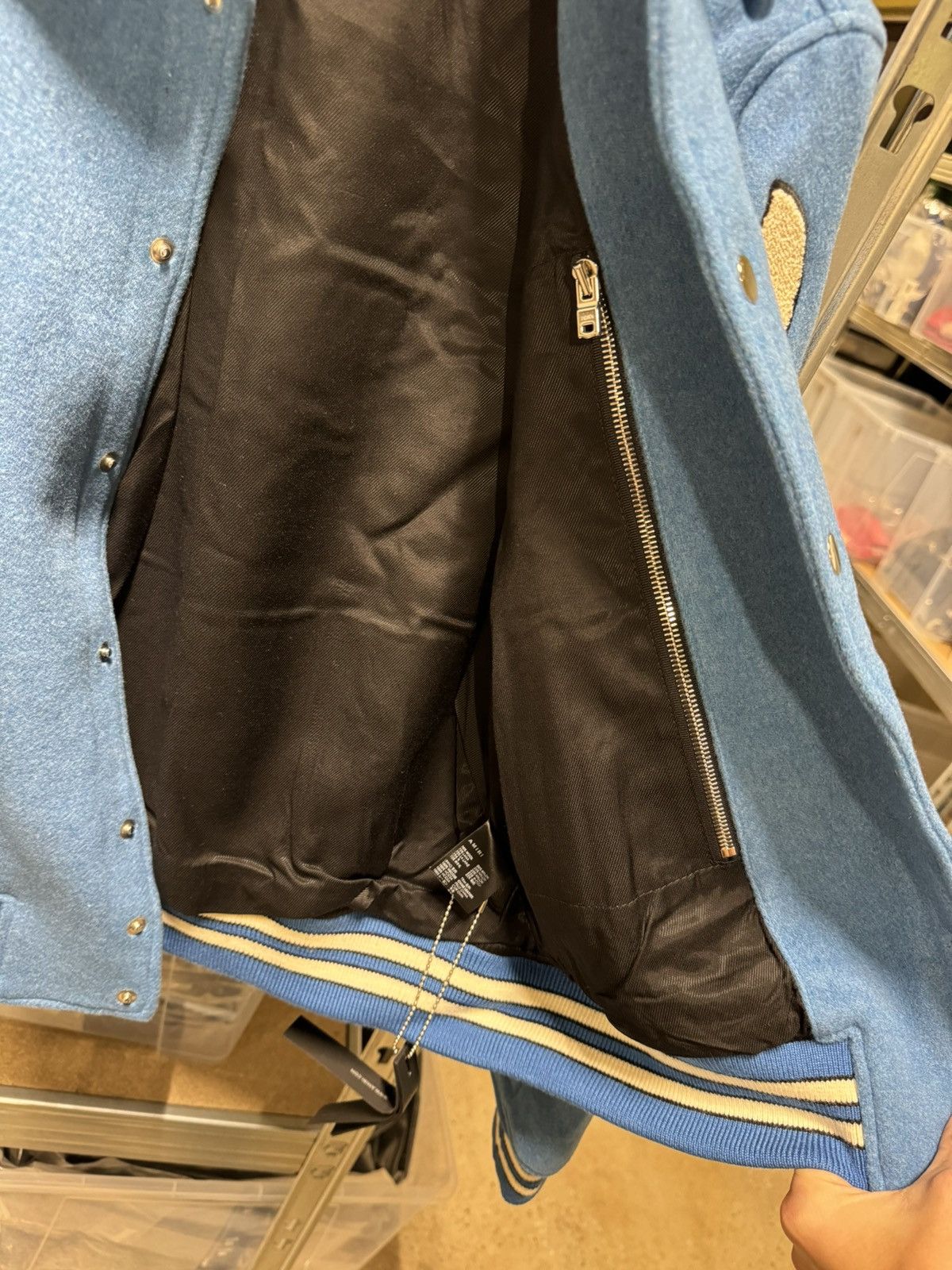 Amiri Amiri Bones Varsity Jacket NEW 2000$ Size US L / EU 52-54 / 3 - 6 Thumbnail