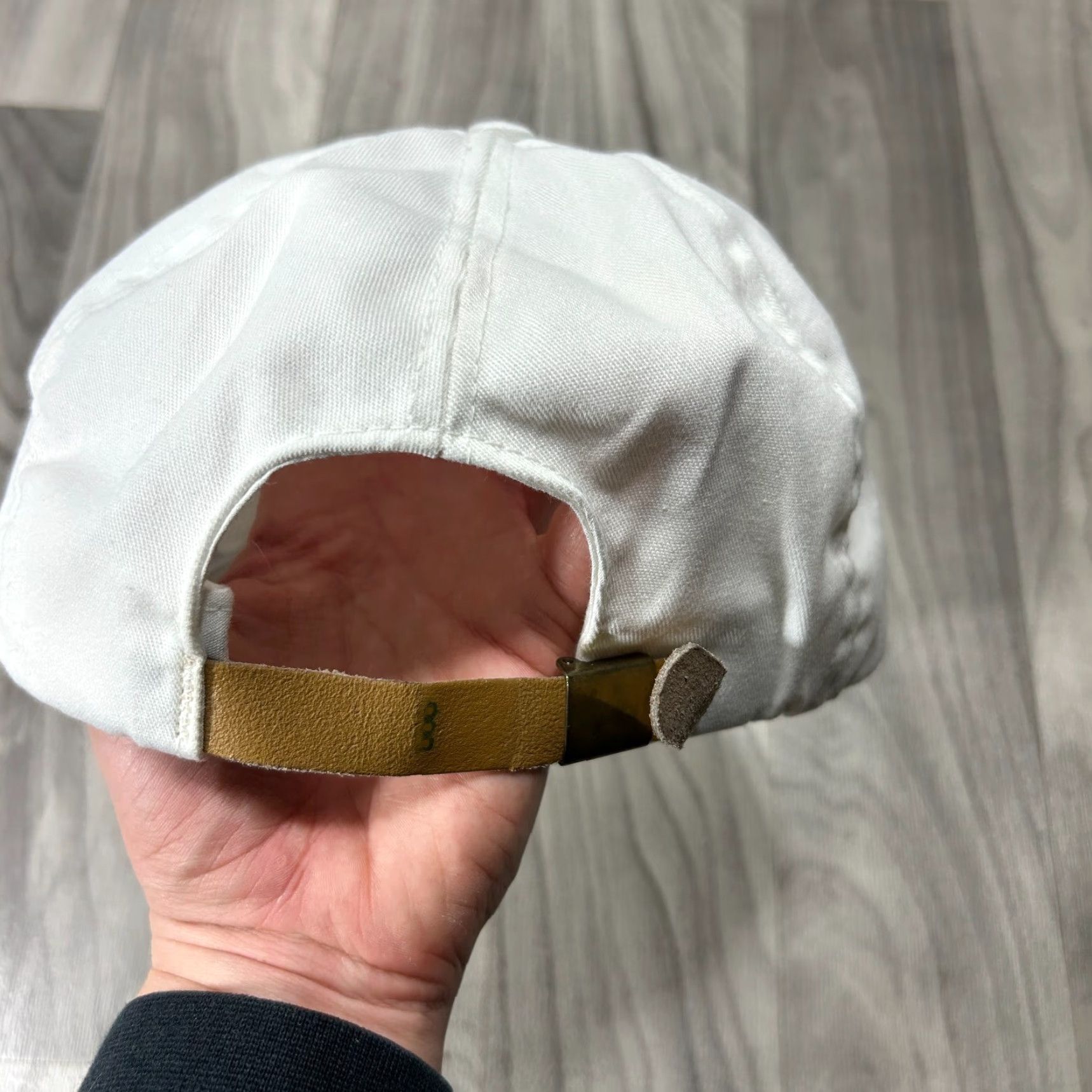 Vintage GE Capital Baseball Cap Mens One Size White Flat Brim Adjustable Strapback Hat Size ONE SIZE - 5 Thumbnail