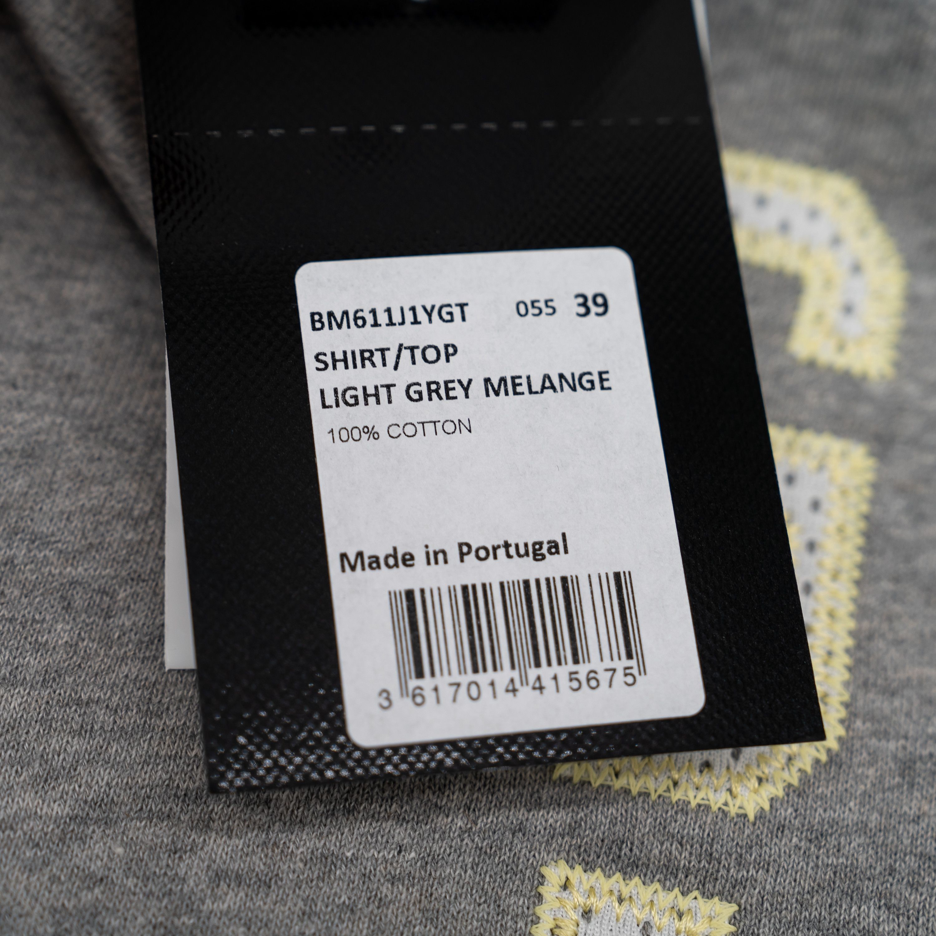 Givenchy 39 Givenchy College Shirt Grey Melange Size US M / EU 48-50 / 2 - 5 Thumbnail