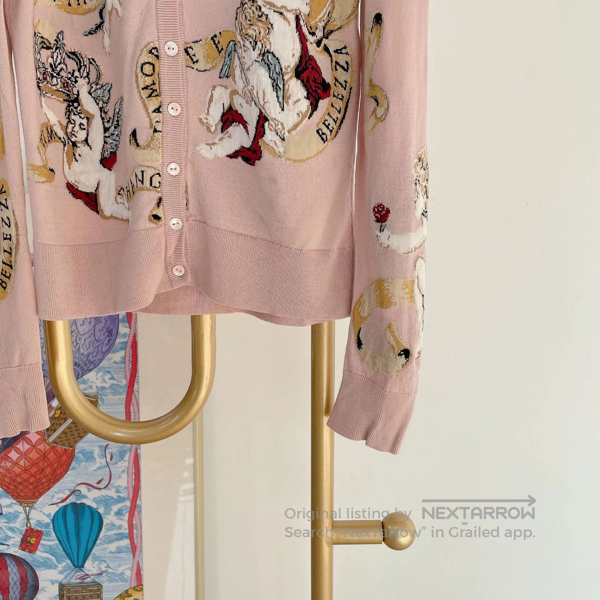 Dolce & Gabbana Dolce&Gabbana Pink Embroidered Top. Size S / US 4 / IT 40 - 4 Thumbnail