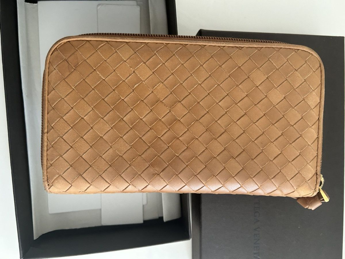 Bottega Veneta Intrecciato Round Zip Wallet Size ONE SIZE - 5 Thumbnail