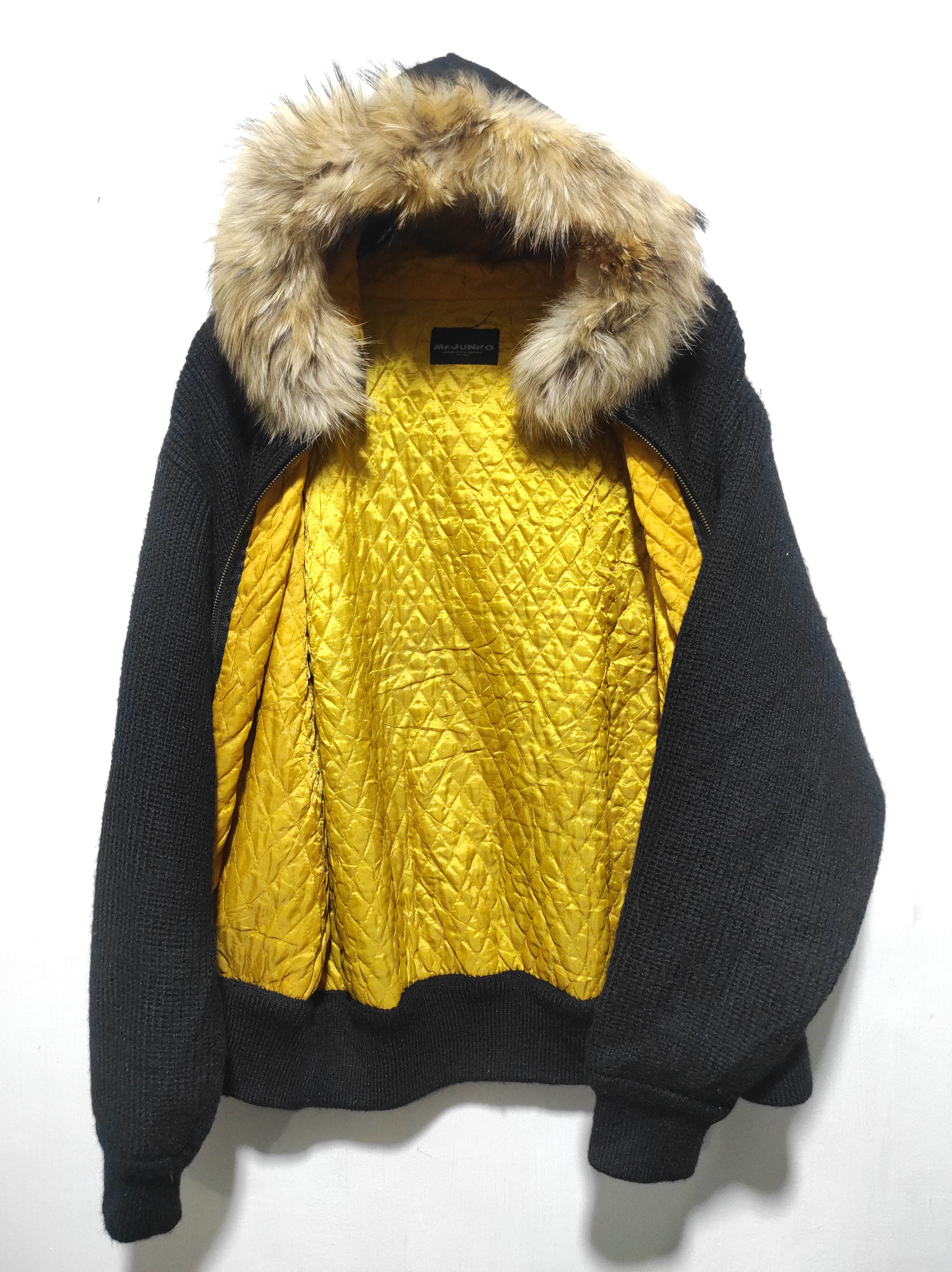 Mr. Junko Mr.Junko Knit Fur Hoodie If6Was9 LGB style Size US L / EU 52-54 / 3 - 11 Thumbnail