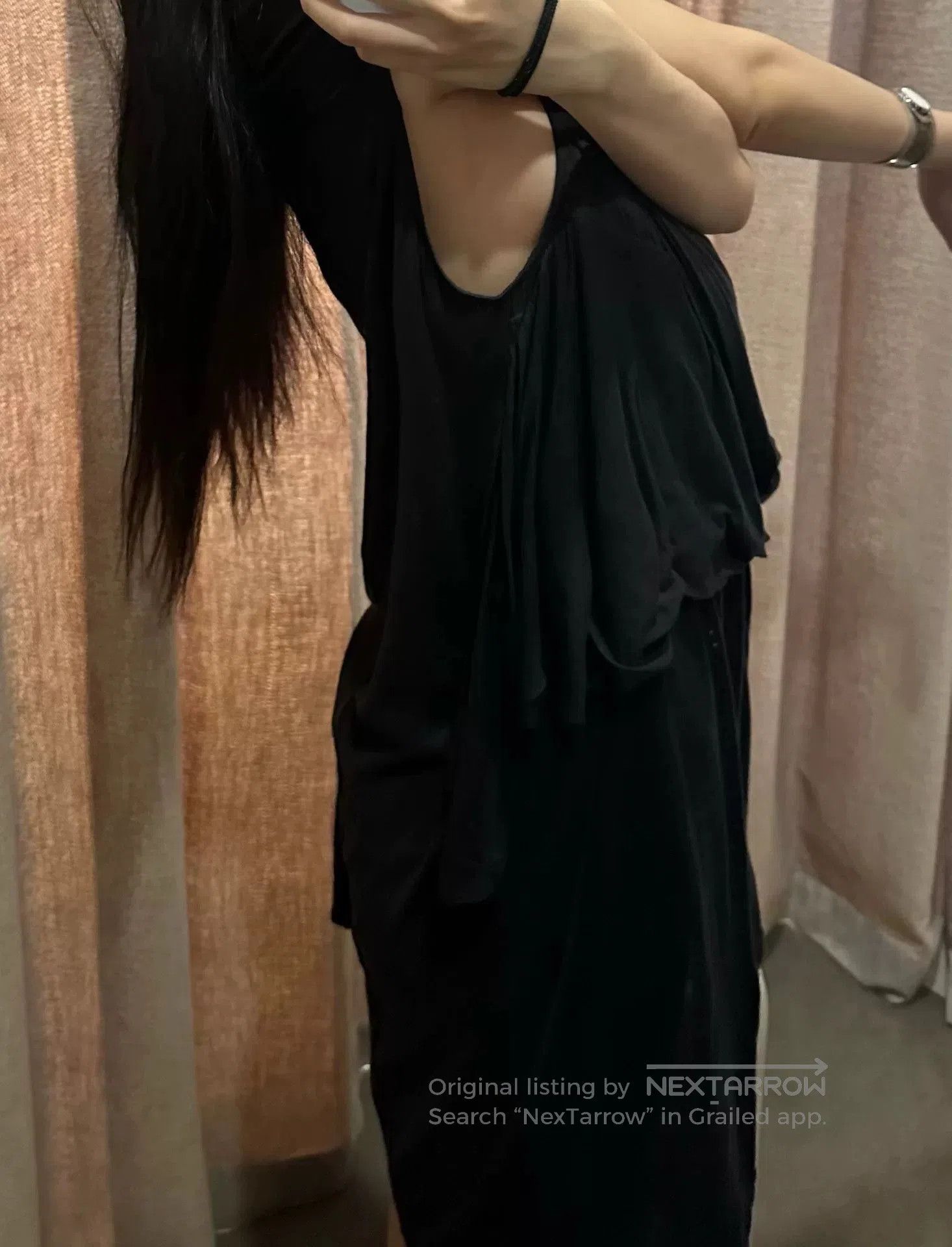 Rick Owens Drkshdw Rick Owens DRKSHDW Dress in Black. Size XS / US 0-2 / IT 36-38 - 6 Thumbnail