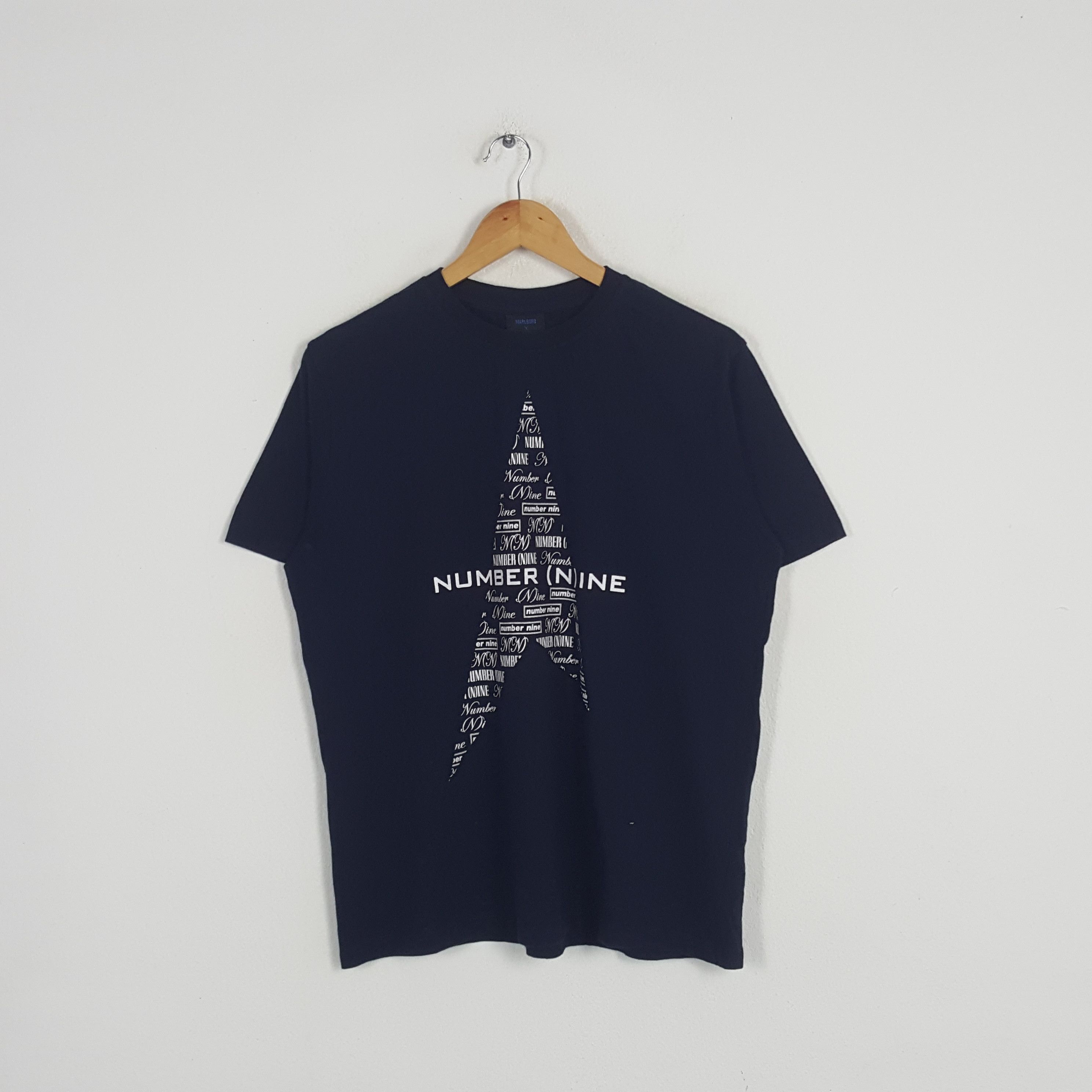 Marlboro × Number (N)ine × Vintage Vintage Number Nine X Marlboro Japanese Brand Tshirt Size US L / EU 52-54 / 3 - 1 Thumbnail