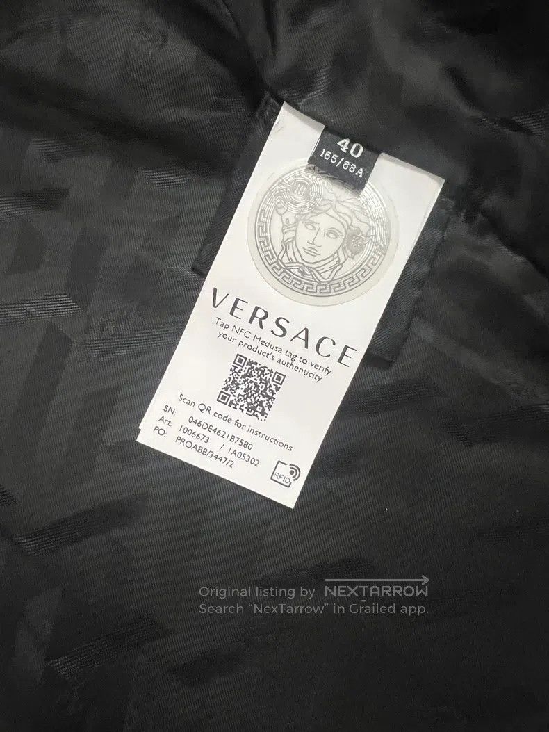 Versace Versace Classic wool striped blazer Size US XS / EU 42 / 0 - 5 Thumbnail