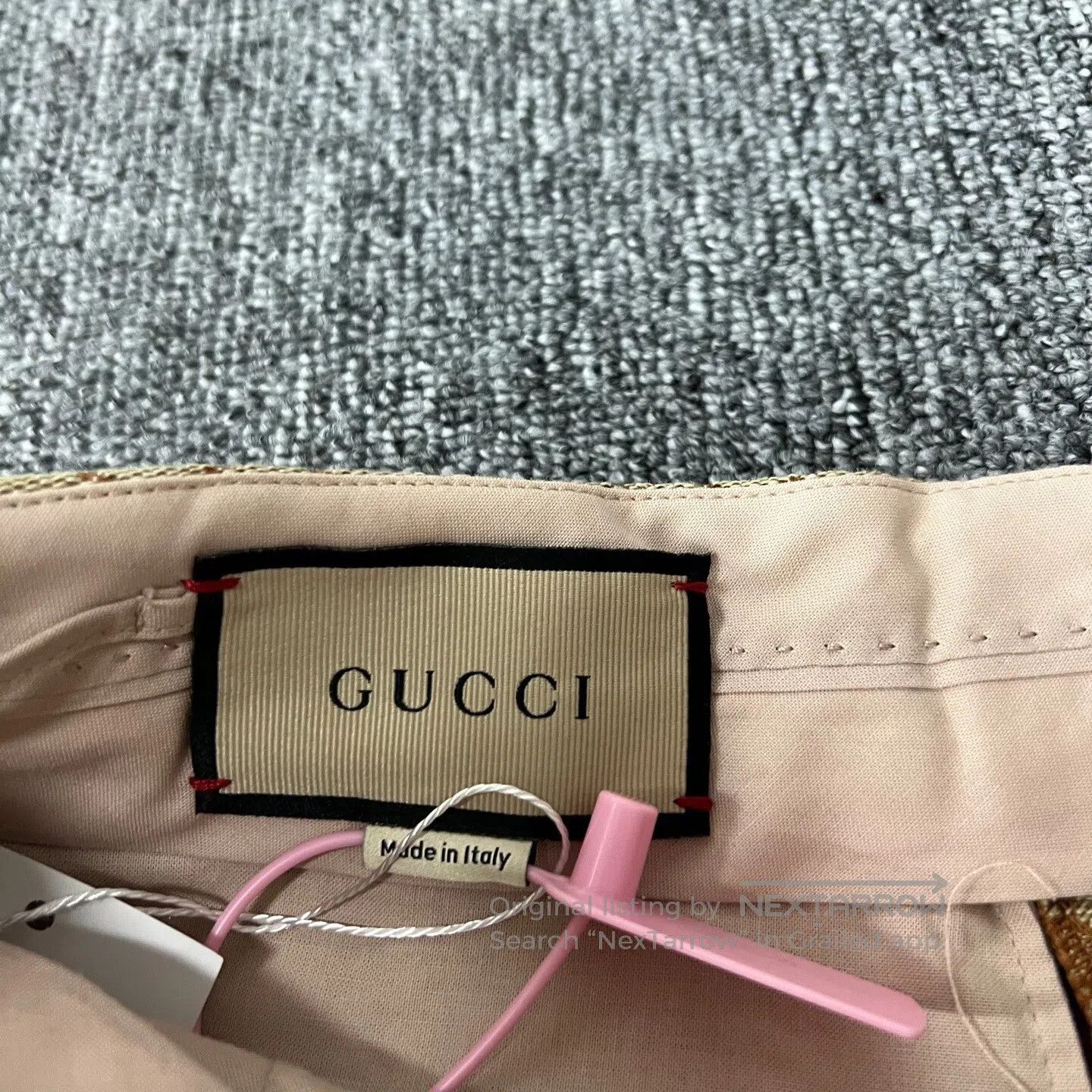 Gucci Guicci size 42 Full-print, old-style patterned leather sho Size US 32 / EU 48 - 4 Thumbnail