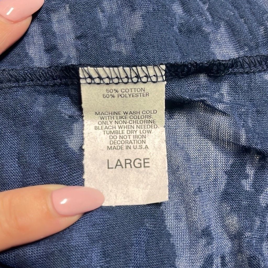 Other The Who Magic Bus Tour Womens Large Blue Burnout Semi-Sheer Size L / US 10 / IT 46 - 5 Thumbnail