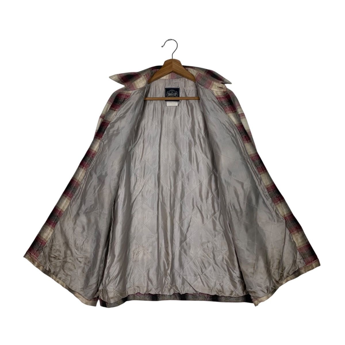 Flannel TRAY-UP Shadow Plaid Work Flannel Jacket #2149-C95 Size US L / EU 52-54 / 3 - 11 Thumbnail