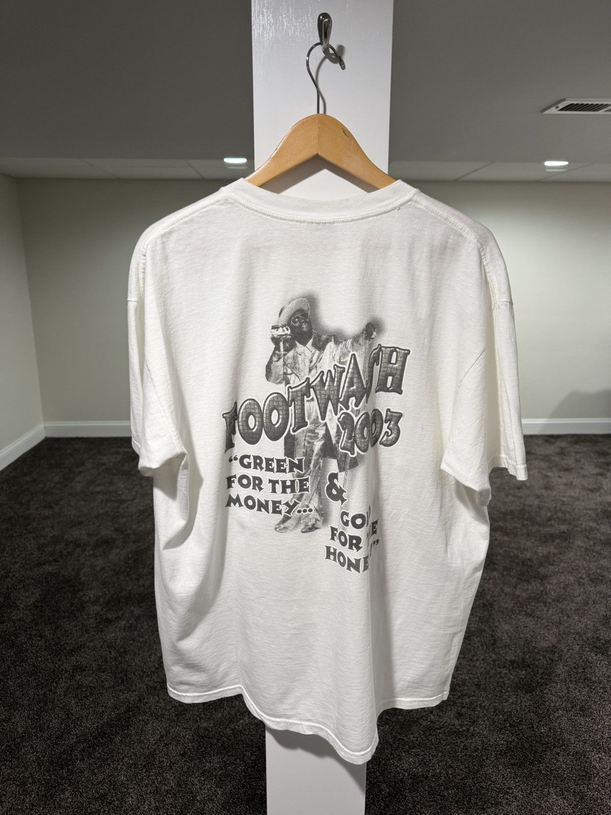 Vintage Vintage Footwash 50 Cent & Usher Uniontown Alabama 2003 Tee Size US XL / EU 56 / 4 - 3 Thumbnail