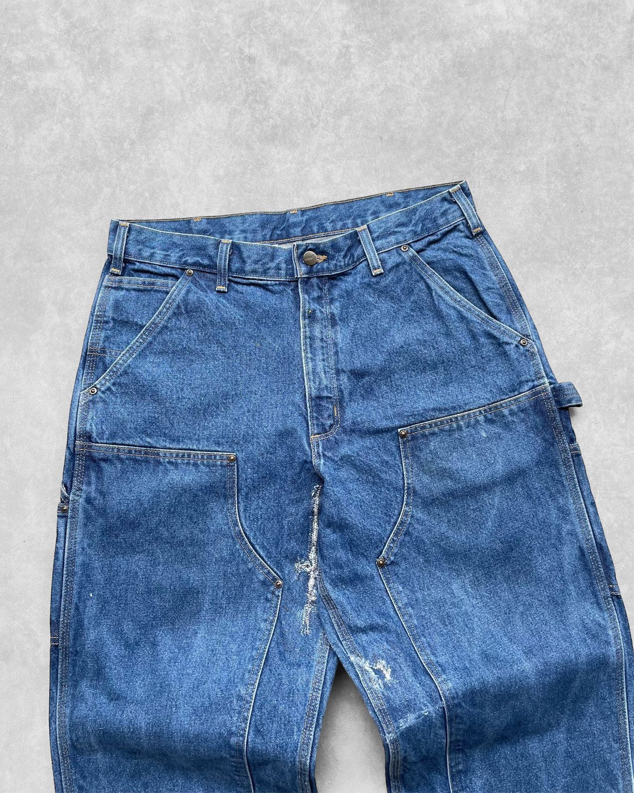 Carhartt Darkstone Carhartt Double Knee Pant B73-DST Size US 35 - 2 Thumbnail