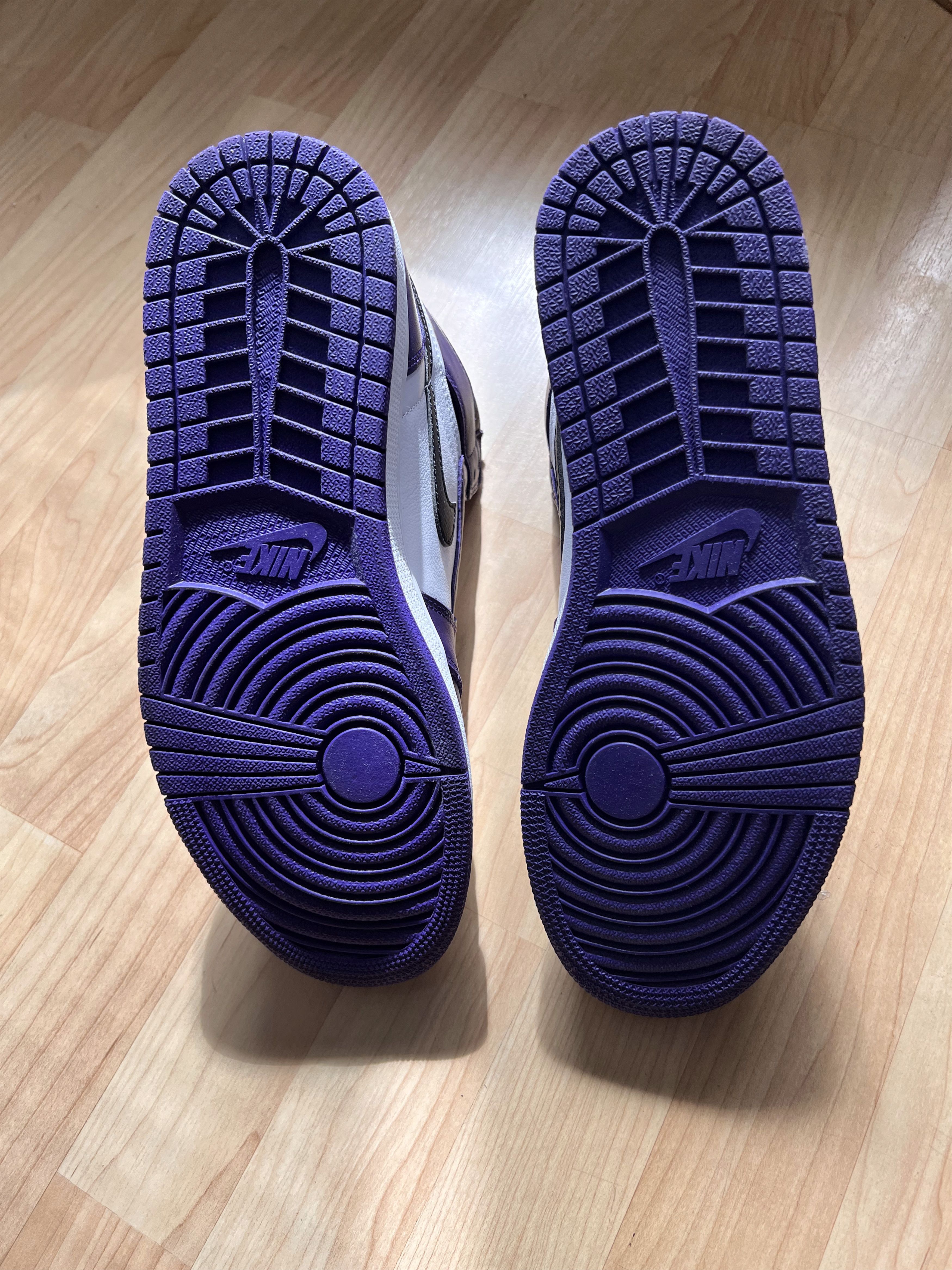 Jordan Brand Air Jordan 1 Court purple Size US 10 / EU 43 - 6 Thumbnail