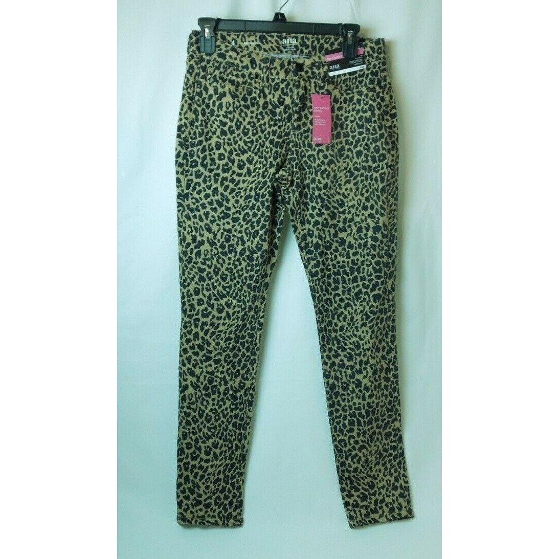 Other A.N.A A NEW DAY New Perfect Skinny Mid-Rose Leopard Printed Size 27" / US 4 / IT 40 - 1 Preview