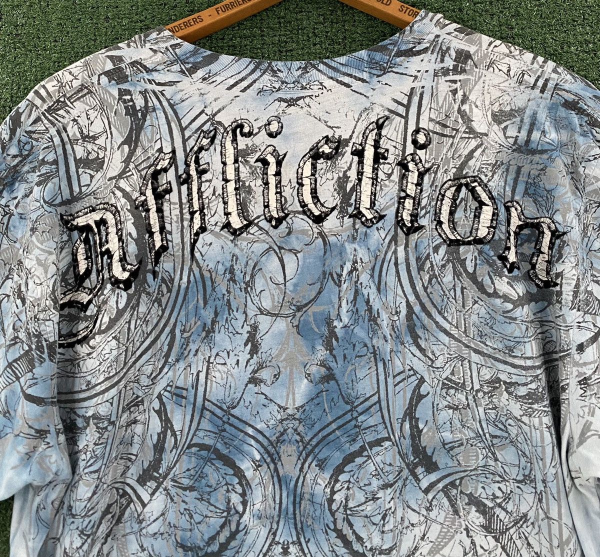 Affliction Affliction Live Fast Double Blue T-Shirt Men’s Large Size US L / EU 52-54 / 3 - 2 Thumbnail