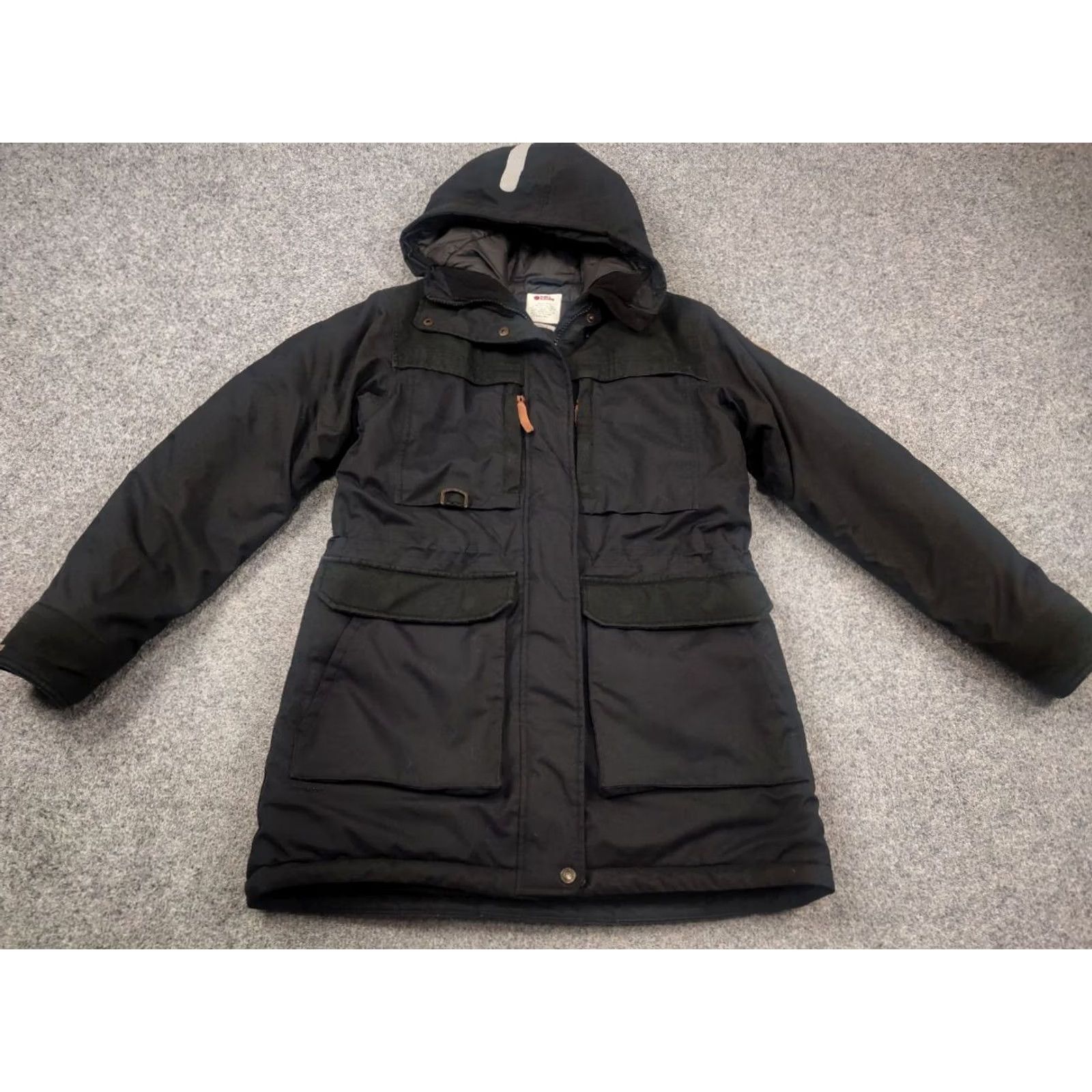 Vintage Fjällräven Polar Guide Black Canvas G 1000 Hydratic Womens Padded Parka Jacket Size S / US 4 / IT 40 - 4 Thumbnail